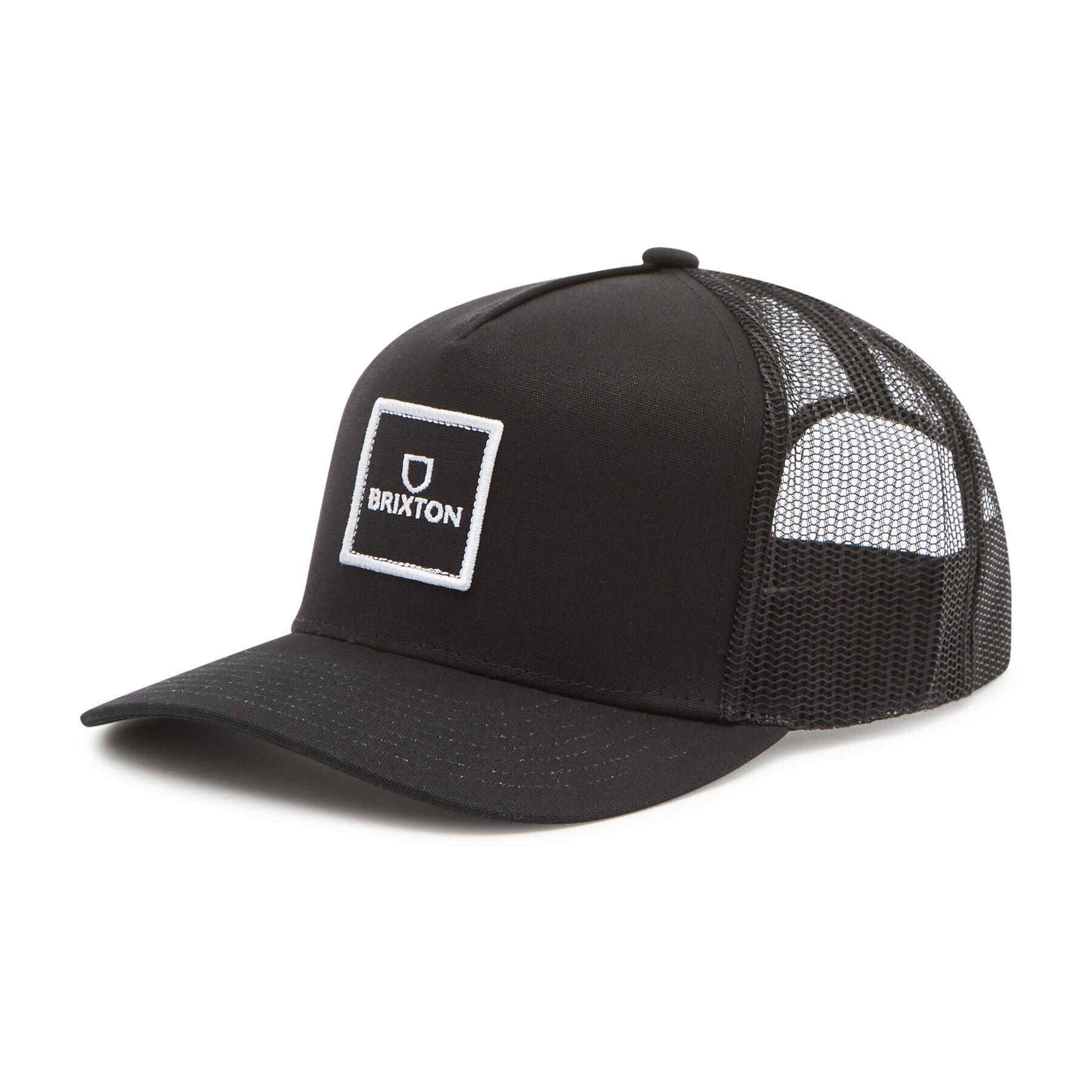 Brixton Baseball sapka Alpha Block X Cmp Mesh Cap 10867 Fekete - Pepit.hu