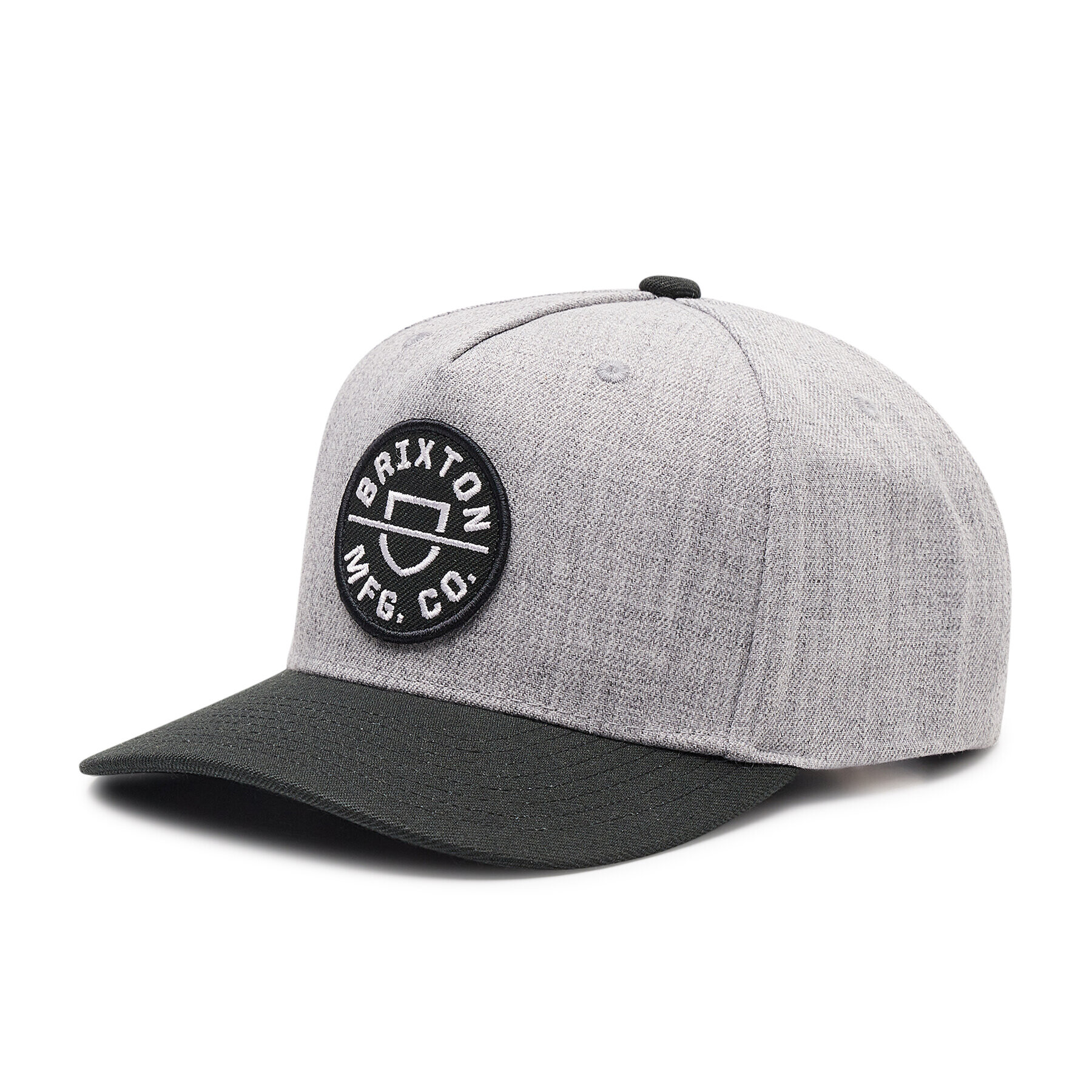 Brixton Baseball sapka Crest C NetPlus MP Snapback 11001 Szürke - Pepit.hu