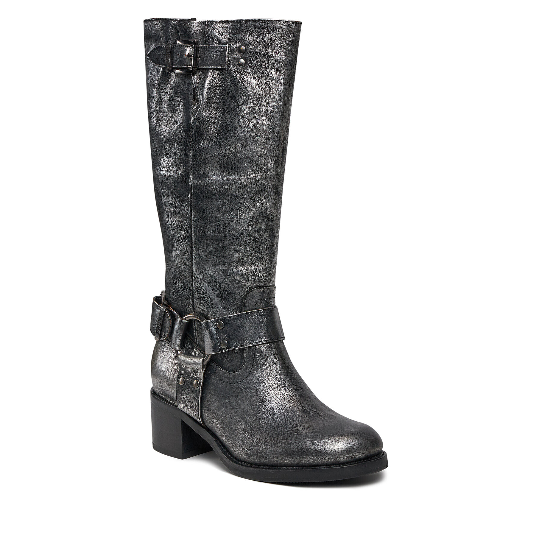 Bronx Csizma High boots 14291-M Fekete - Pepit.hu