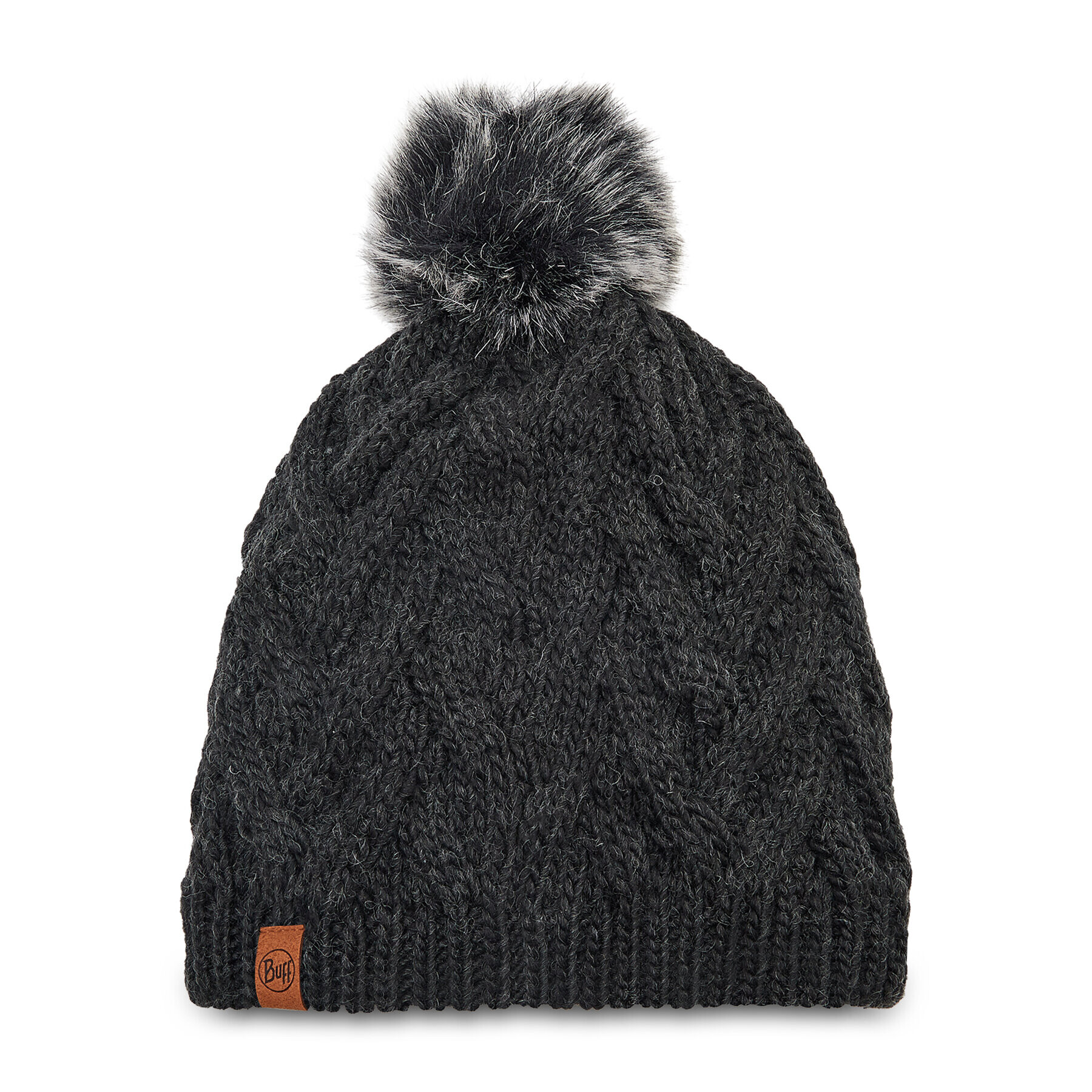 Buff Sapka Knitted & Fleece Hat 123515.901.10.00 Szürke - Pepit.hu