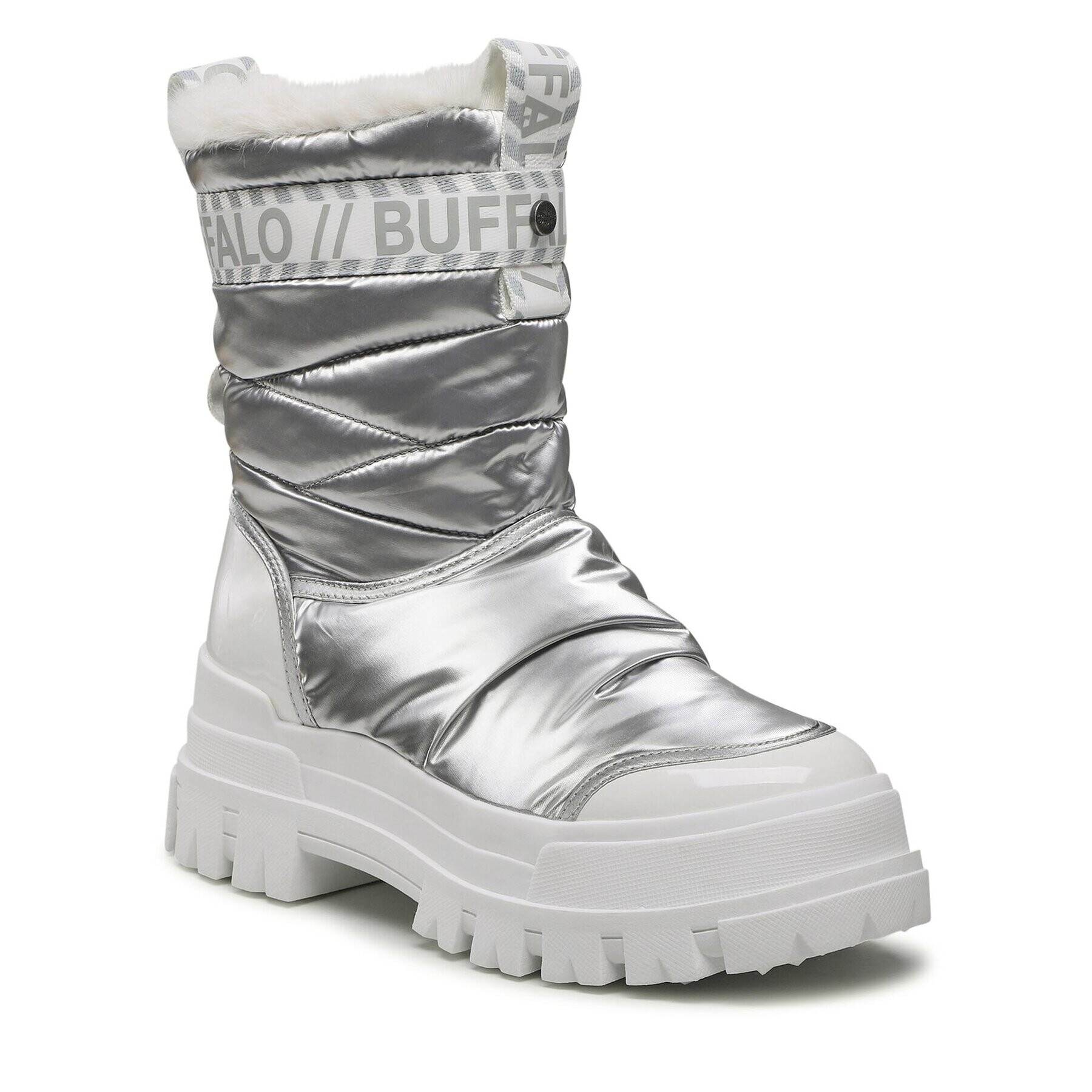 Buffalo Hótaposó Aspha Quilt Snowboot BN1622169 Ezüst - Pepit.hu