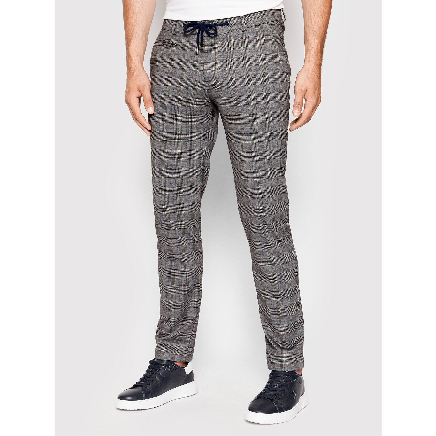 Bugatti Chinos 4036 16855 Barna Slim Fit - Pepit.hu