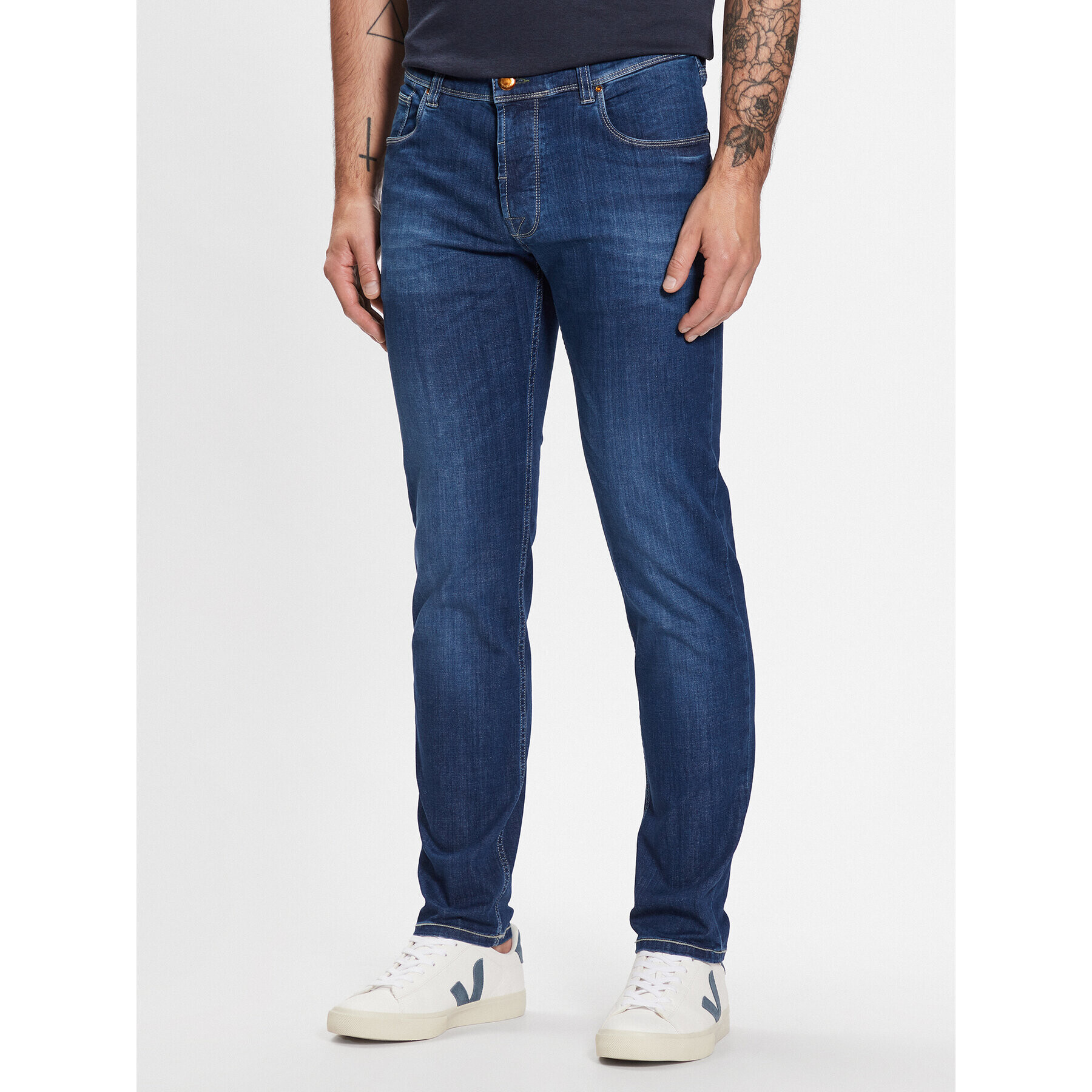 Bugatti Farmer 3108D 36689 Sötétkék Slim Fit - Pepit.hu