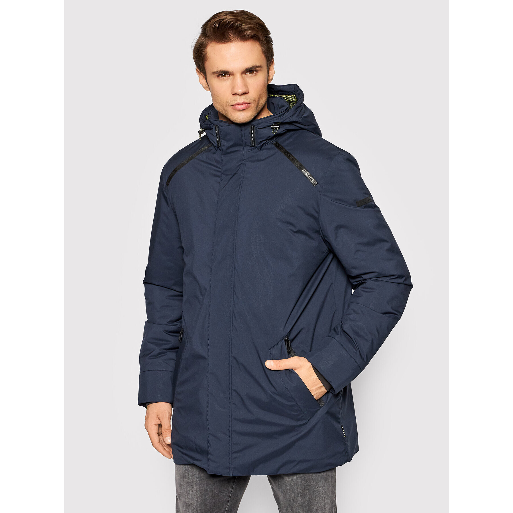 Bugatti Parka 875313 81219 Sötétkék Regular Fit - Pepit.hu