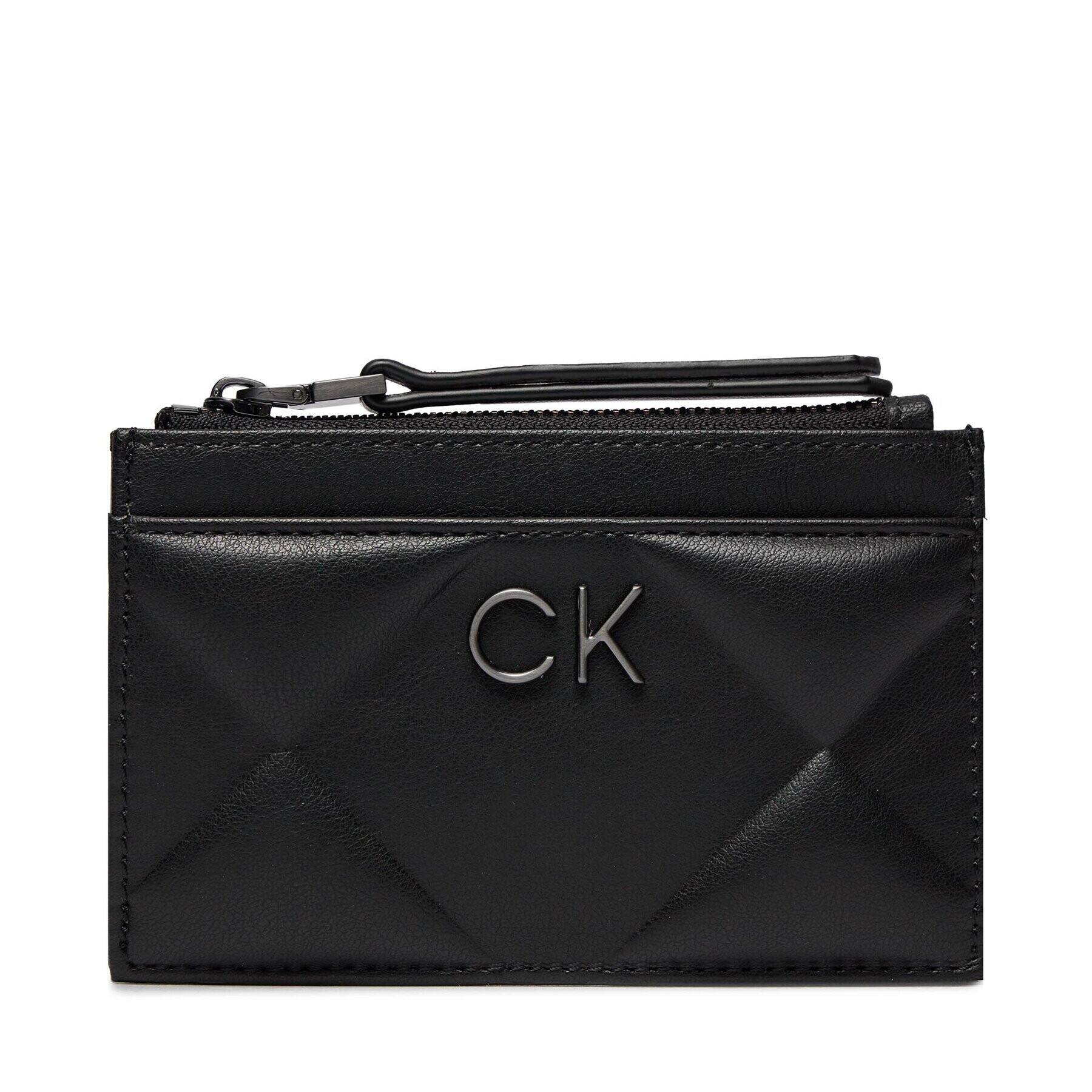 Calvin Klein Bankkártya tartó Re-Lock Quilt Cardholder K60K611372 Fekete - Pepit.hu