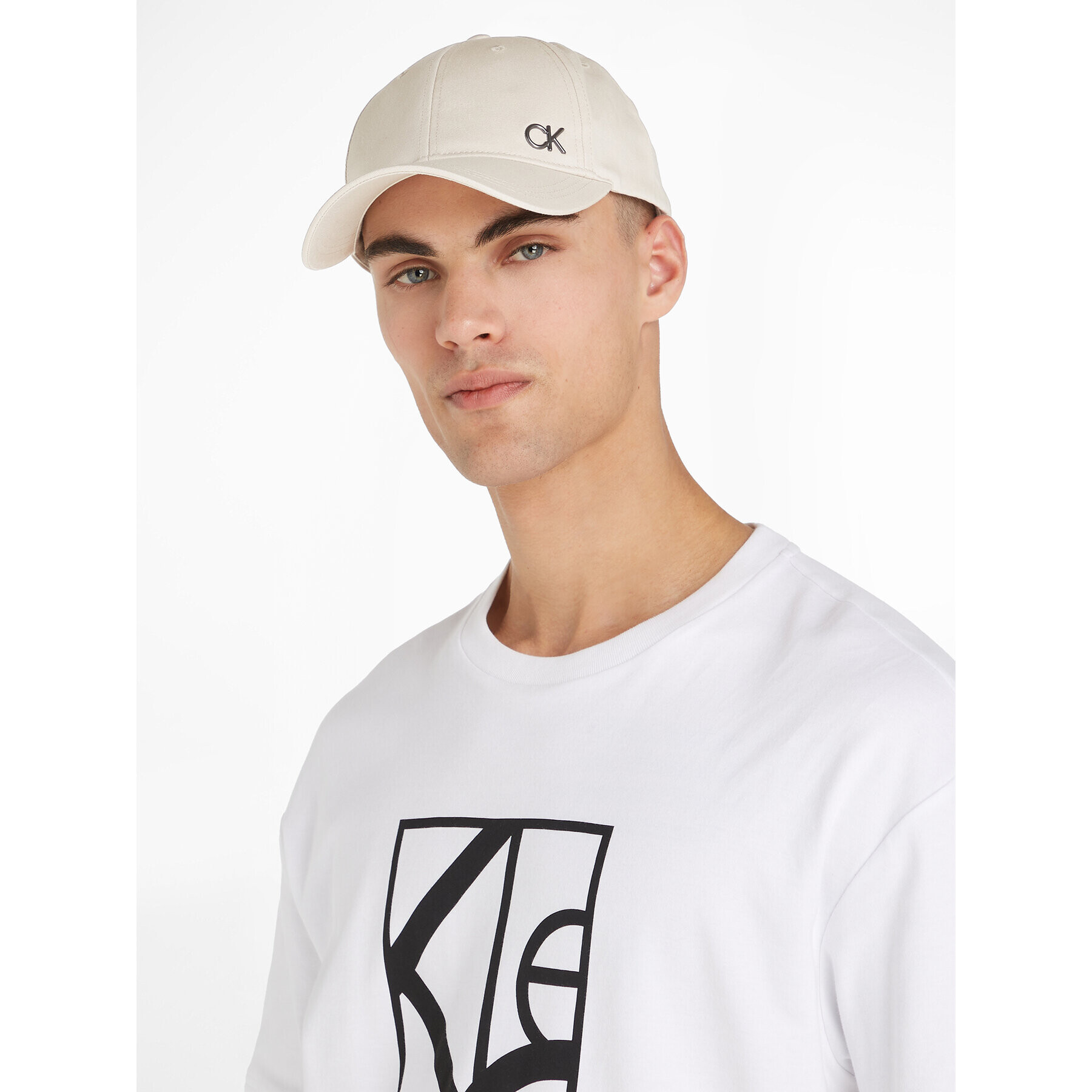 Calvin Klein Baseball sapka Ck Bombed Metal Bb Cap K50K510968 Bézs - Pepit.hu