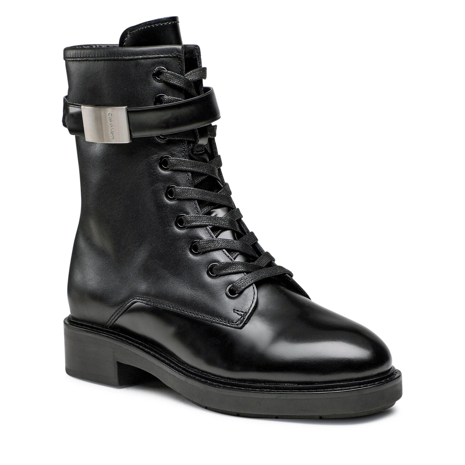 Calvin Klein Bokacsizma Combat Boot W/Hw HW0HW01360 Fekete - Pepit.hu