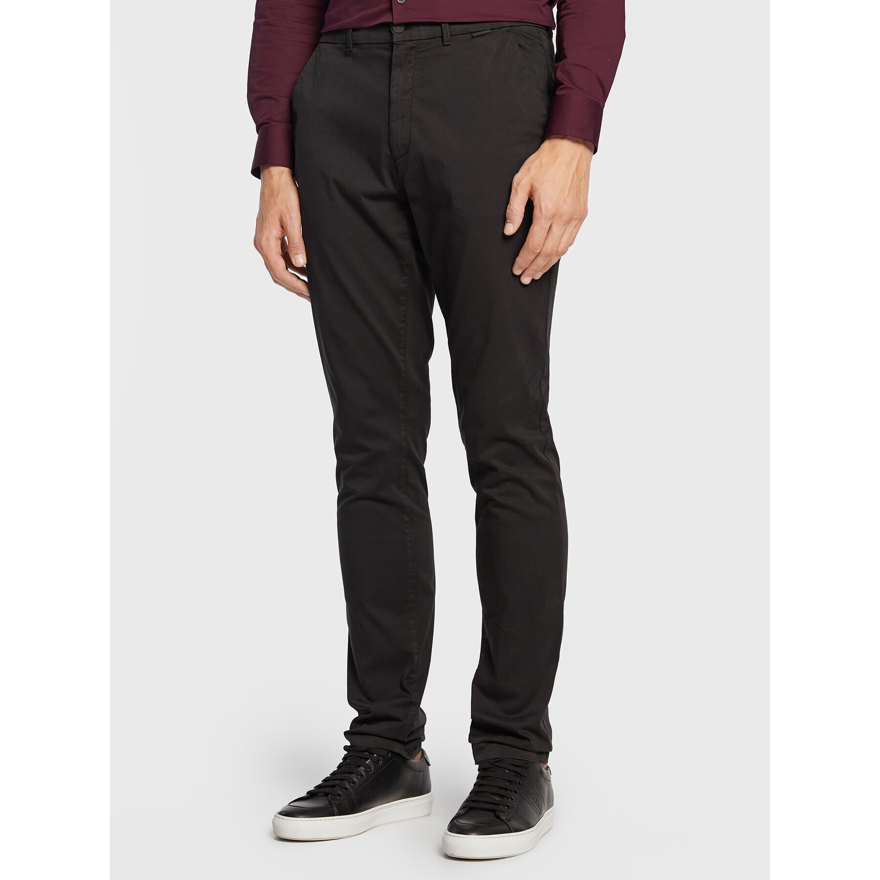 Calvin Klein Chinos K10K109914 Fekete Slim Fit - Pepit.hu