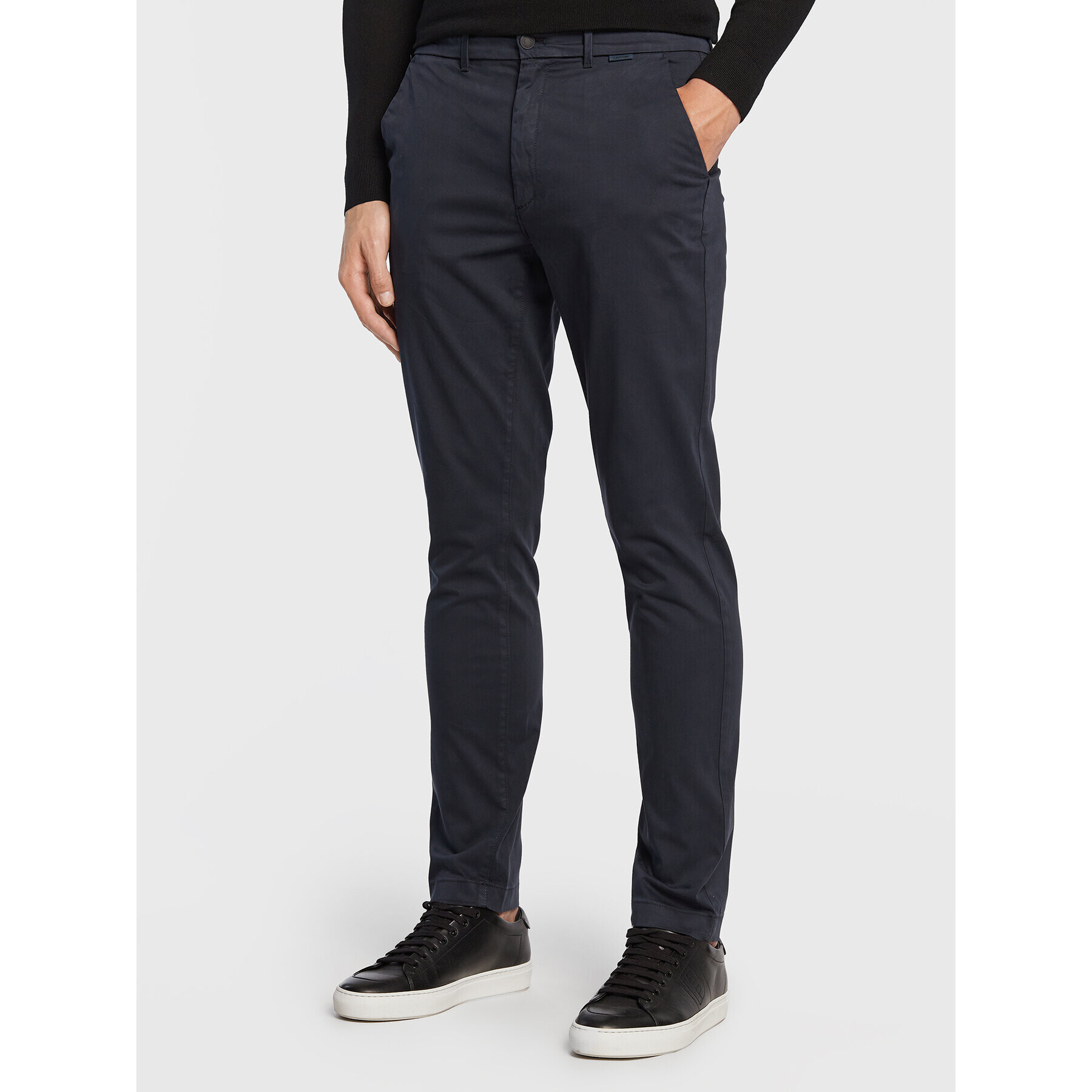 Calvin Klein Chinos K10K109914 Sötétkék Slim Fit - Pepit.hu