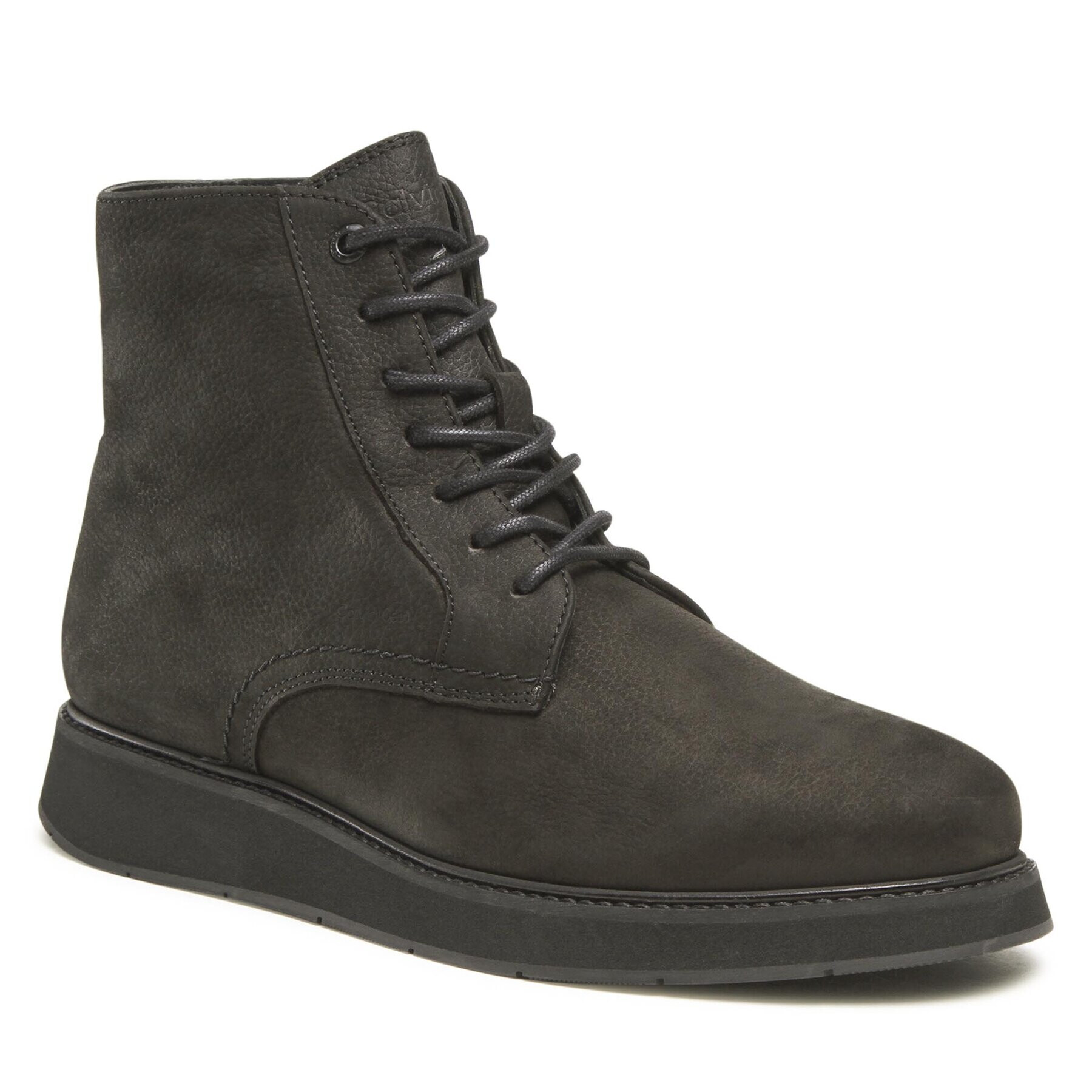 Calvin Klein Csizma Lace Up Boot HM0HM00883 Fekete - Pepit.hu