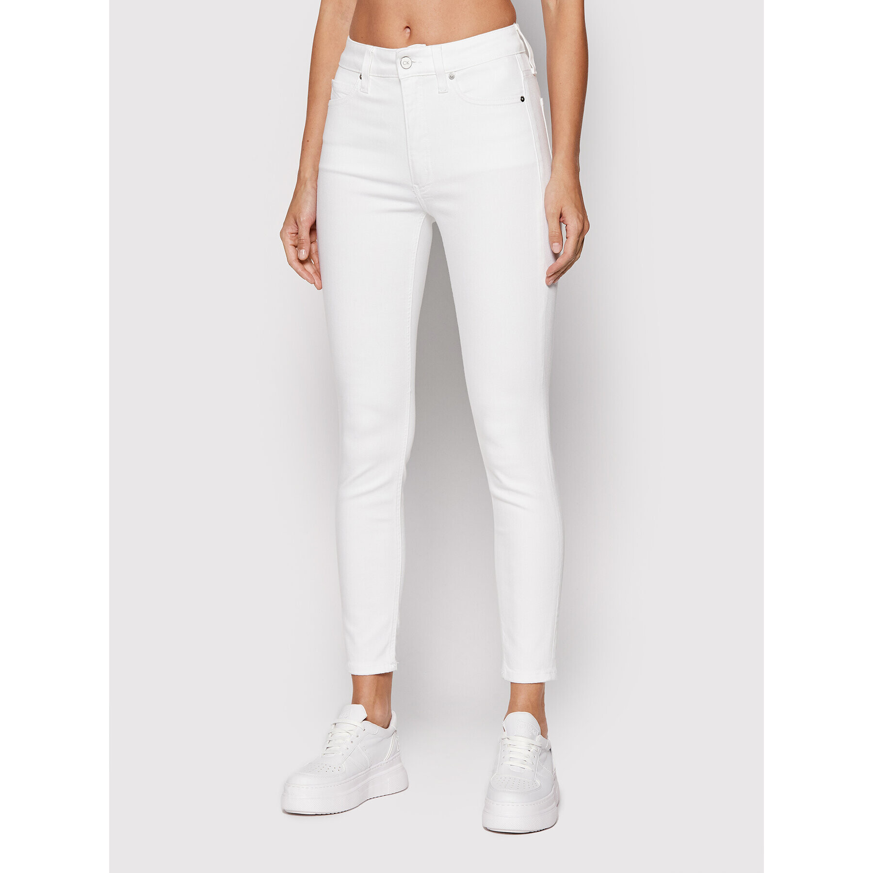 Calvin Klein Farmer K20K203610 Fehér Skinny Fit - Pepit.hu