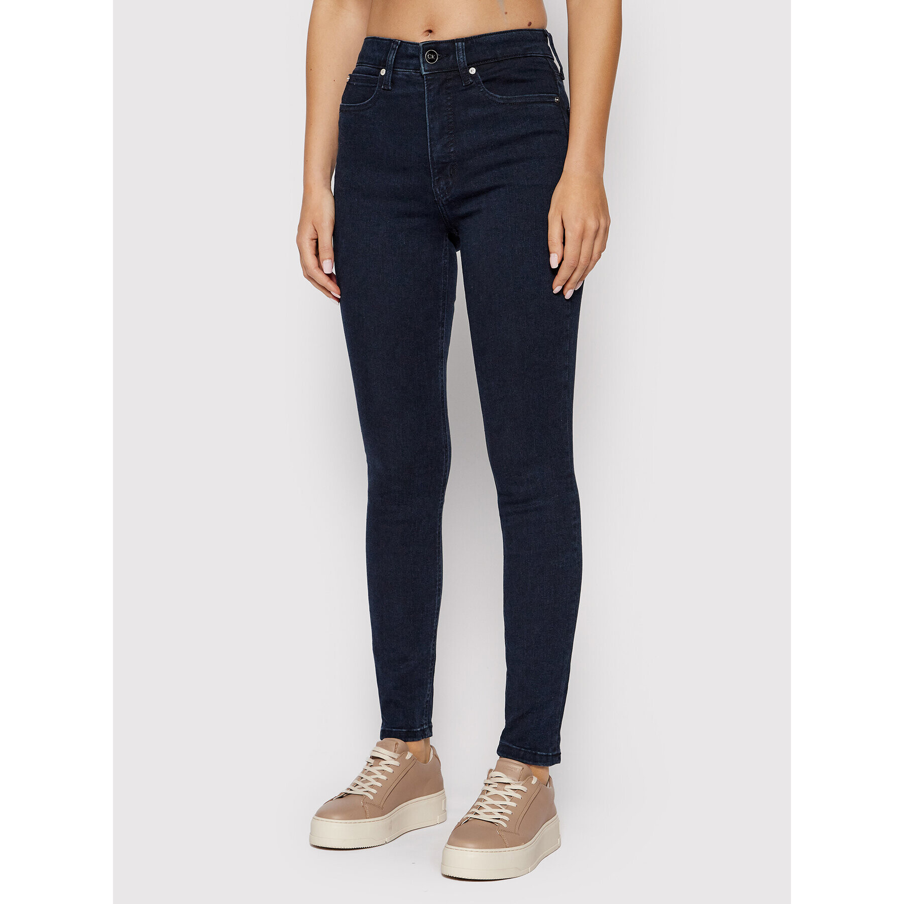 Calvin Klein Farmer Soft K20K203519 Sötétkék Skinny Fit - Pepit.hu