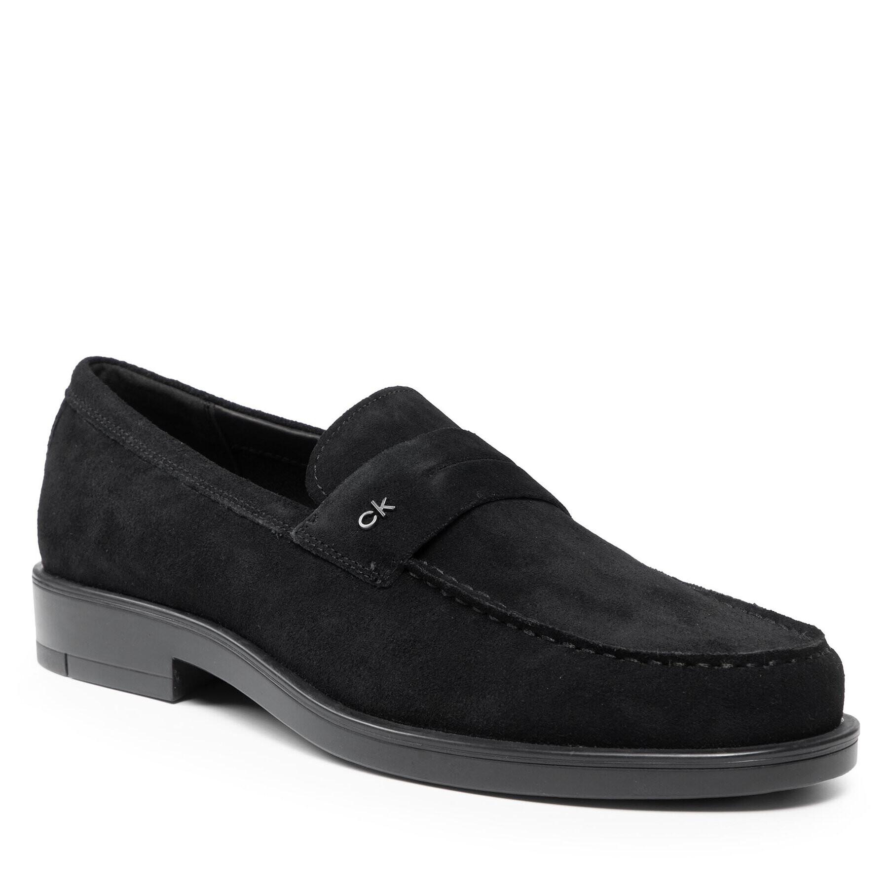 Calvin Klein Félcipő Loafer Archive Sue HM0HM00306 Fekete - Pepit.hu