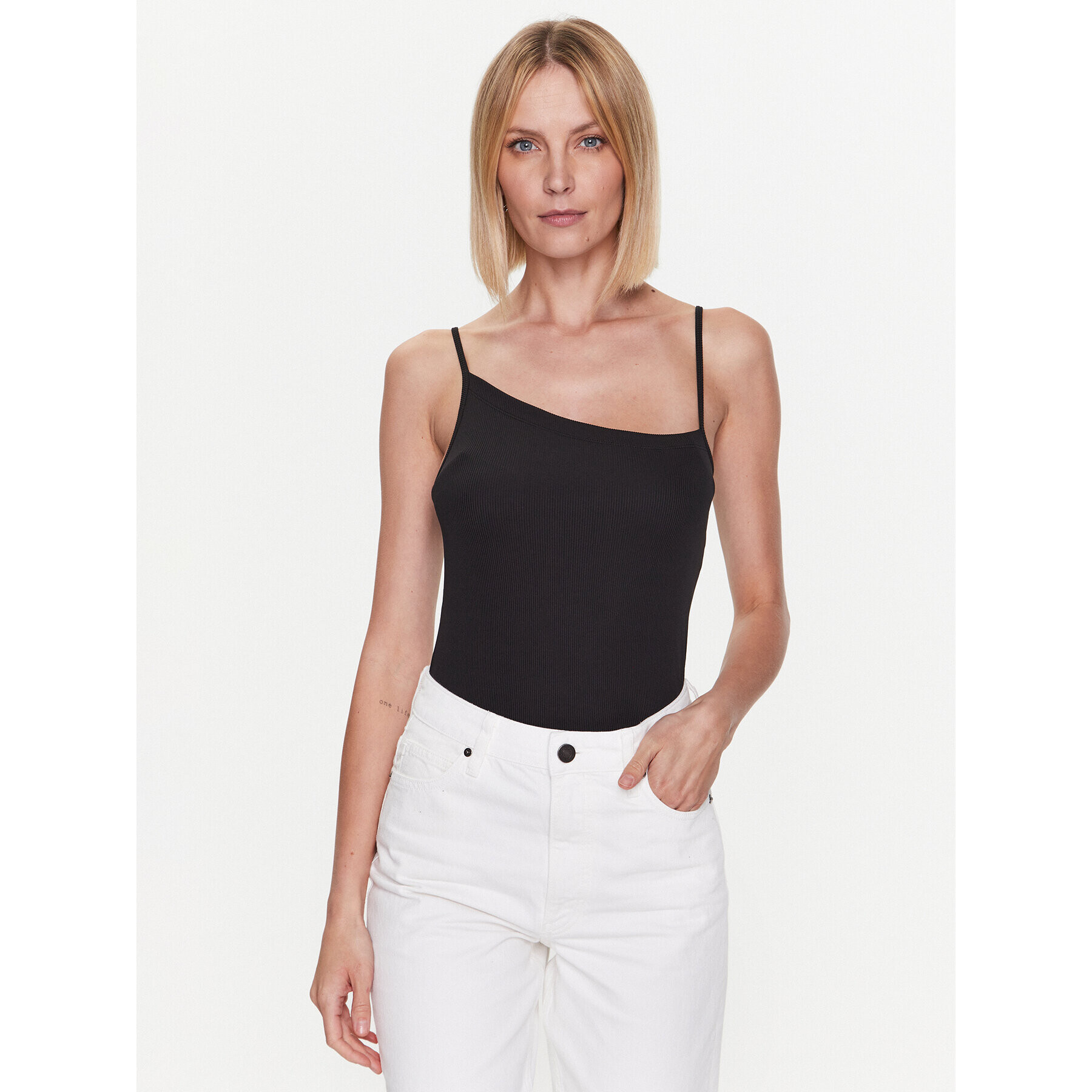 Calvin Klein Felső Q-Nova K20K205571 Fekete Slim Fit - Pepit.hu