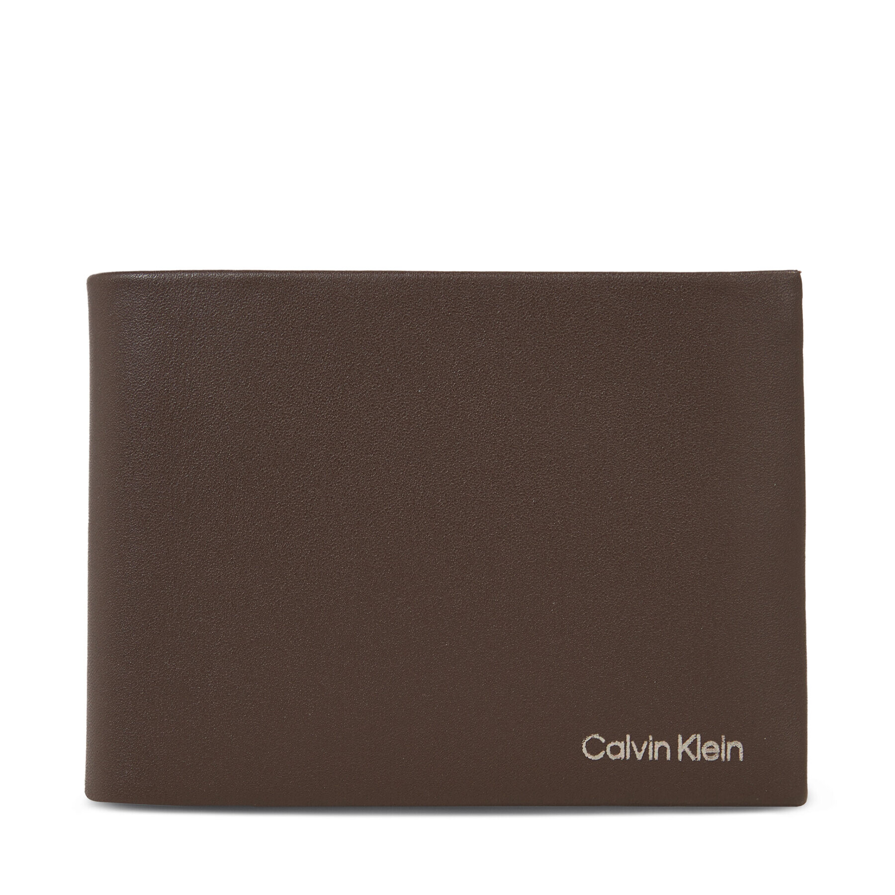 Calvin Klein Férfi pénztárca Ck Concise Trifold 10Cc W/Coin L K50K510600 Barna - Pepit.hu