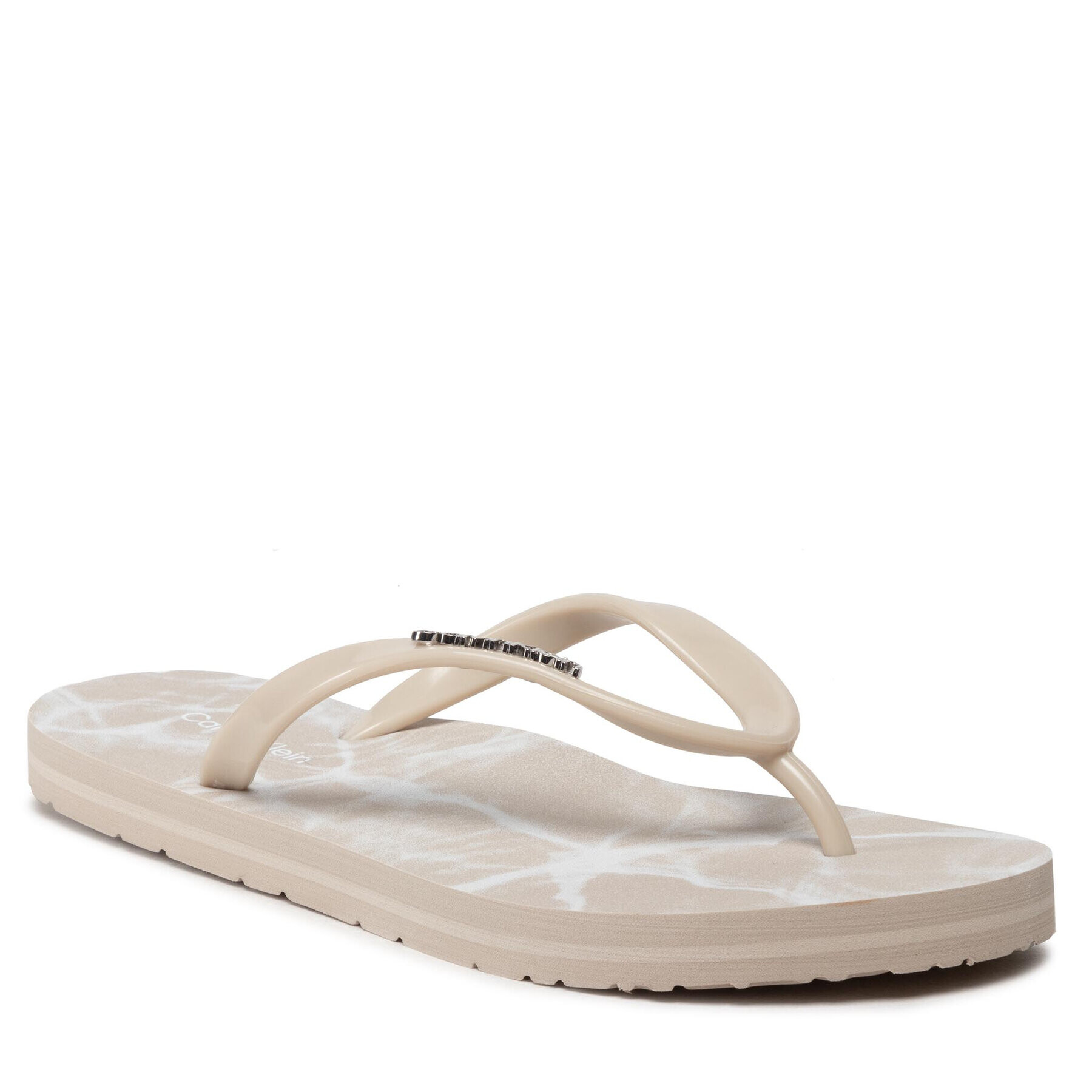 Calvin Klein Flip-flops Flipflop HW0HW00864 Bézs - Pepit.hu