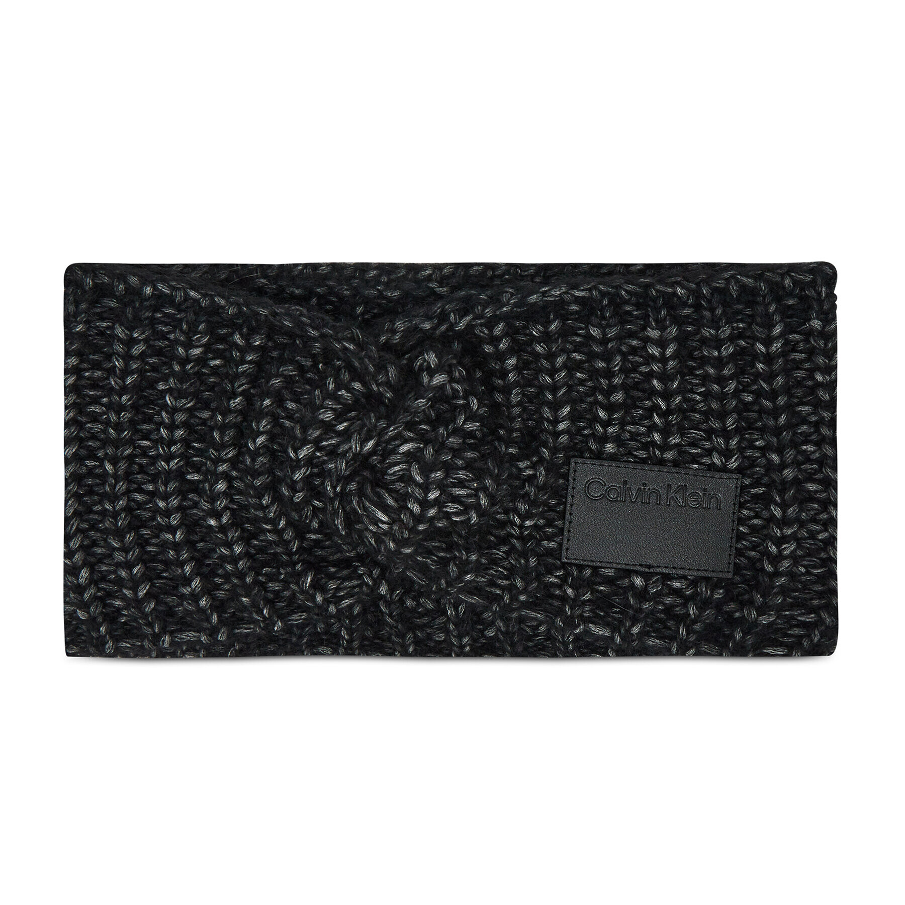 Calvin Klein Hajszalag Geometric Knit Headband K60K608526 Fekete - Pepit.hu