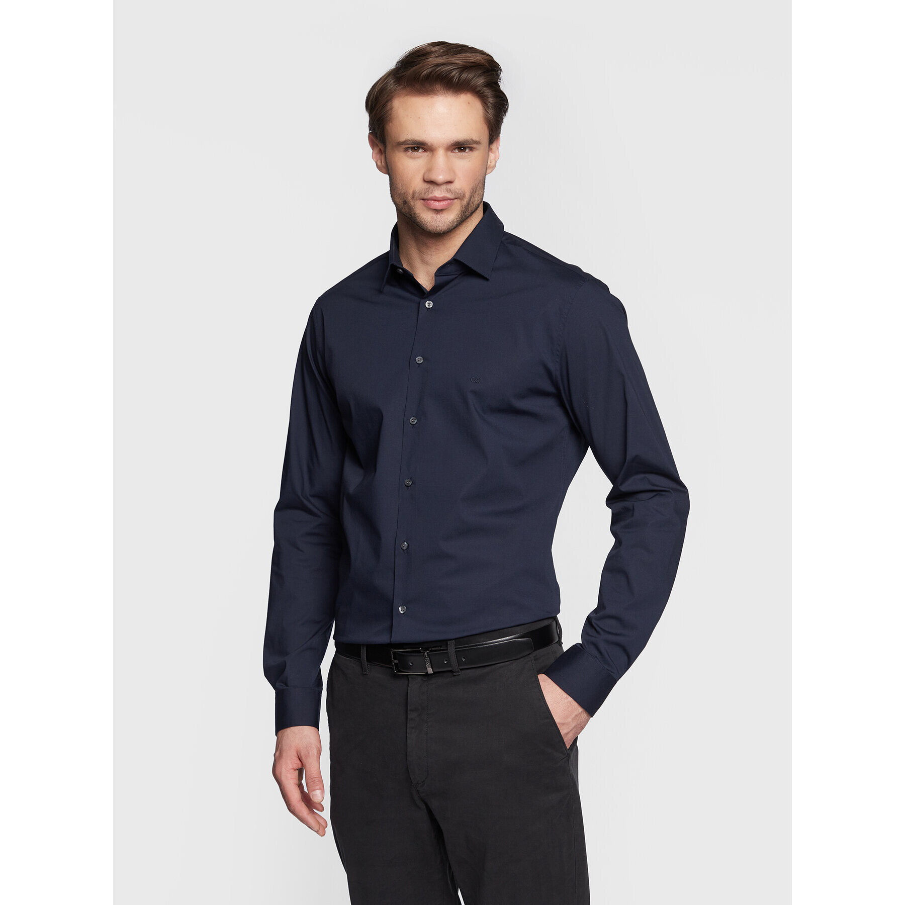 Calvin Klein Ing K10K108229 Sötétkék Slim Fit - Pepit.hu