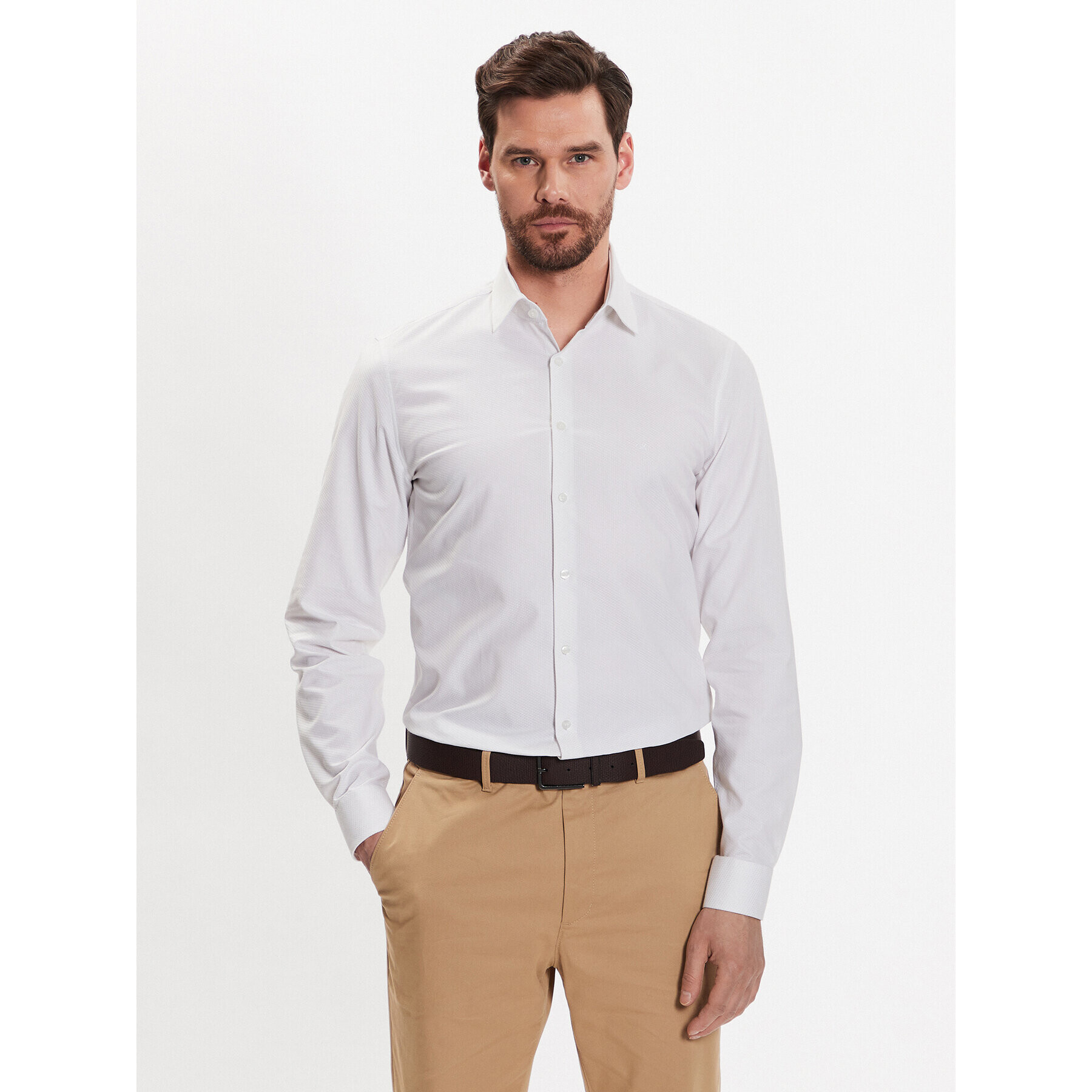 Calvin Klein Ing K10K111281 Fehér Slim Fit - Pepit.hu