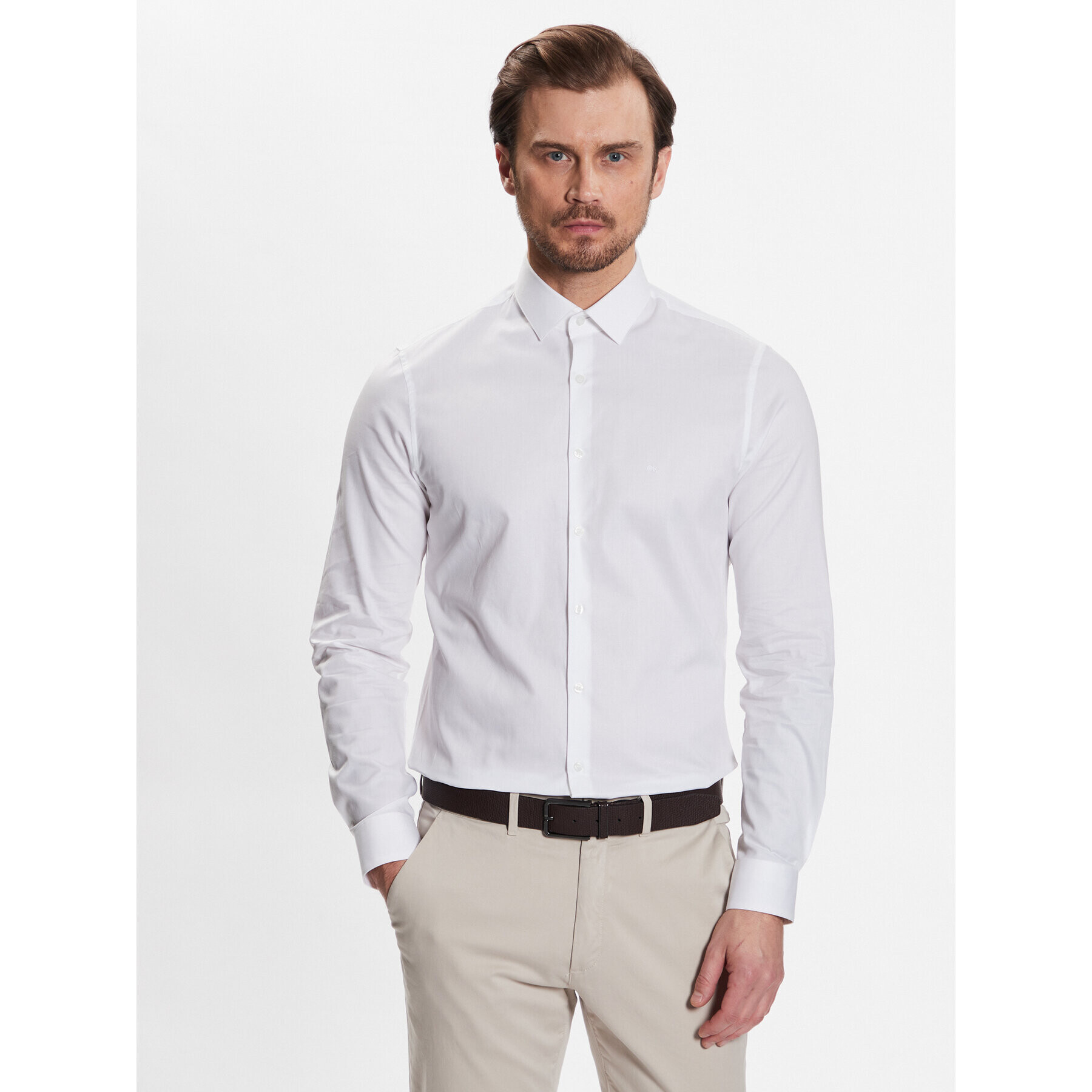 Calvin Klein Ing K10K111285 Fehér Slim Fit - Pepit.hu