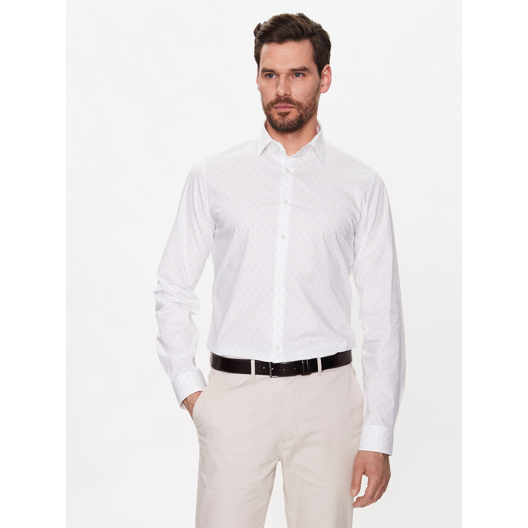 Calvin Klein Ing K10K111289 Fehér Slim Fit - Pepit.hu