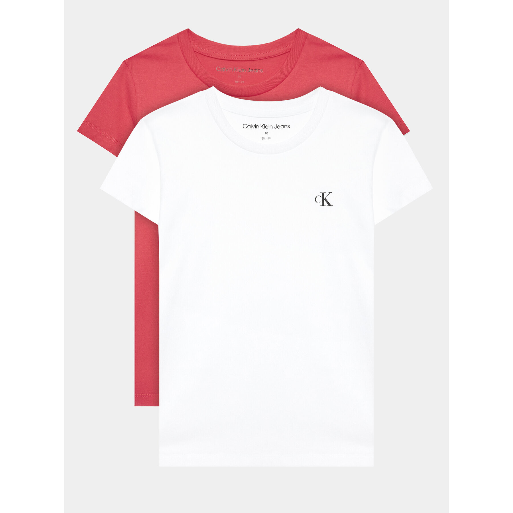 Calvin Klein Jeans 2 póló készlet Monogram IG0IG01258 Színes Slim Fit - Pepit.hu