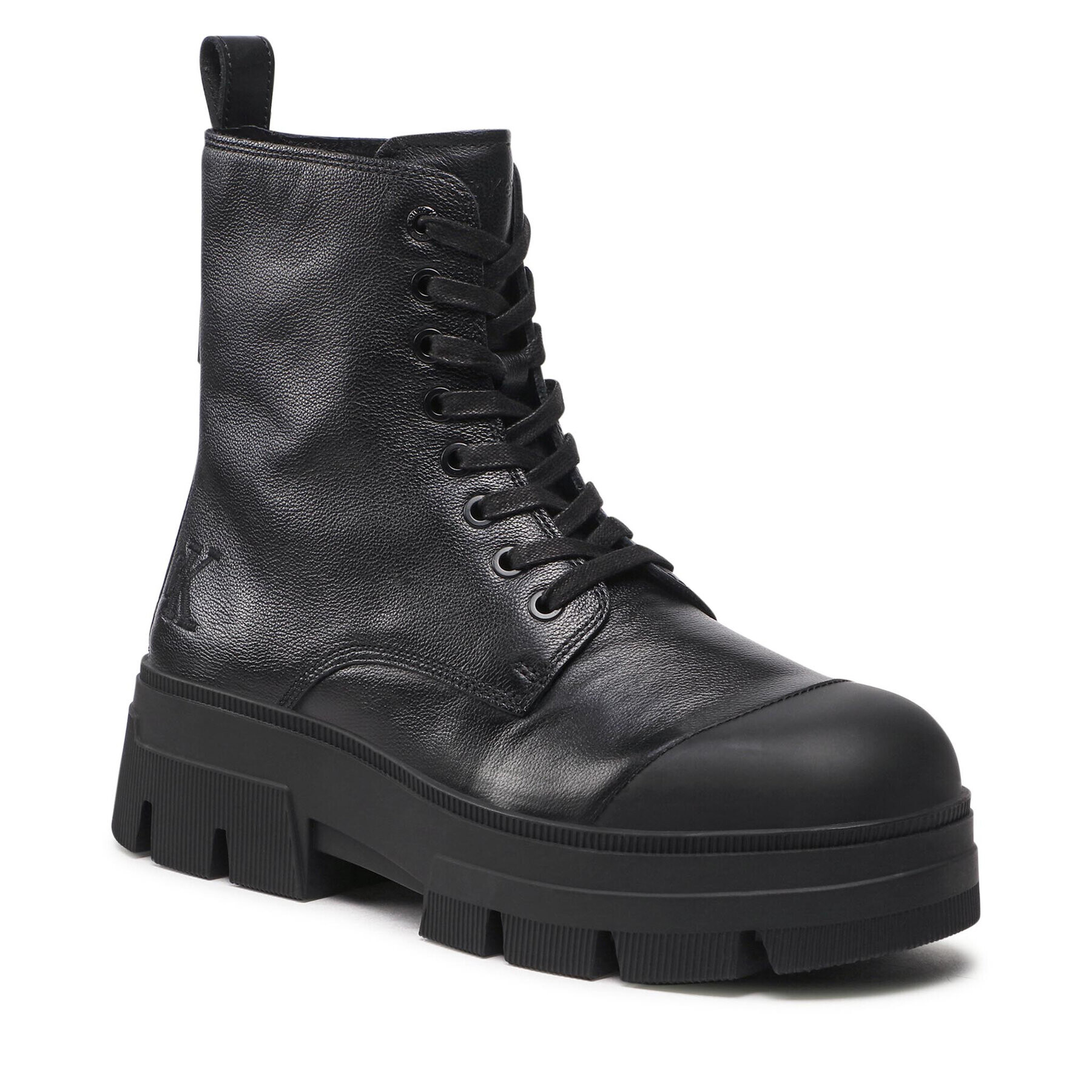 Calvin Klein Jeans Bakancs Chunky Combat Laceup YM0YM00478 Fekete - Pepit.hu