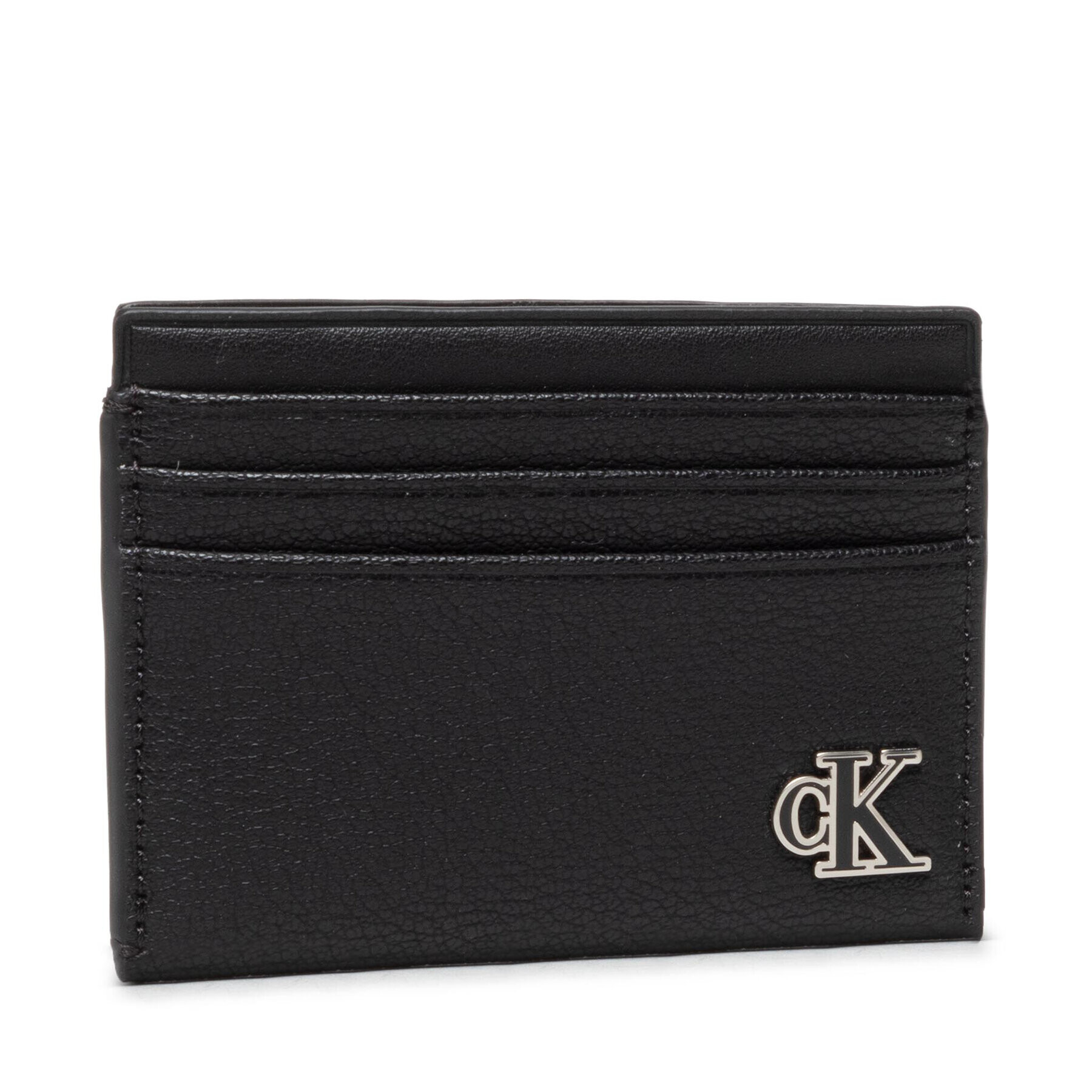 Calvin Klein Jeans Bankkártya tartó Minimal Monogram +Cc Card Case K60K609353 Fekete - Pepit.hu