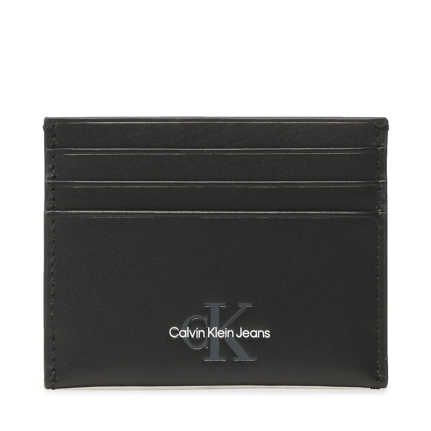 Calvin Klein Jeans Bankkártya tartó Monogram Soft Cardcase 6cc K50K510431 Fekete - Pepit.hu