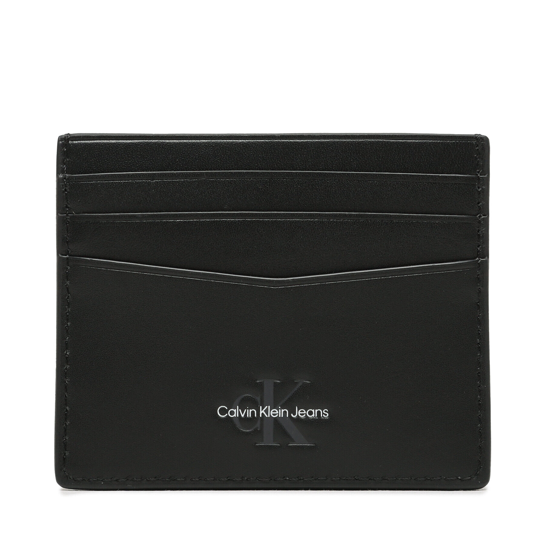 Calvin Klein Jeans Bankkártya tartó Monogram Soft Cardcase K50K510721 Fekete - Pepit.hu