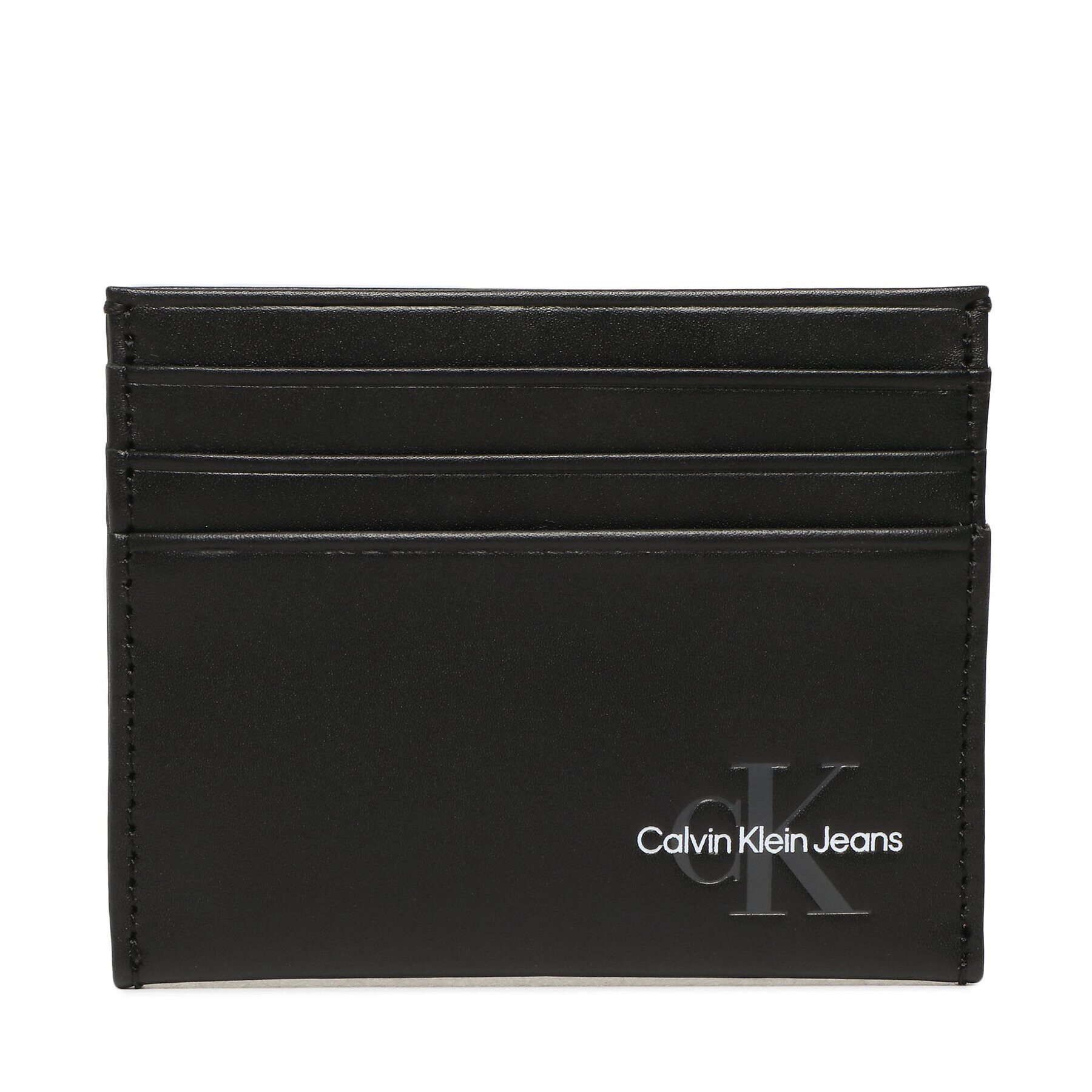 Calvin Klein Jeans Bankkártya tartó Monogram Soft Cardholder 6Cc K50K510149 Fekete - Pepit.hu