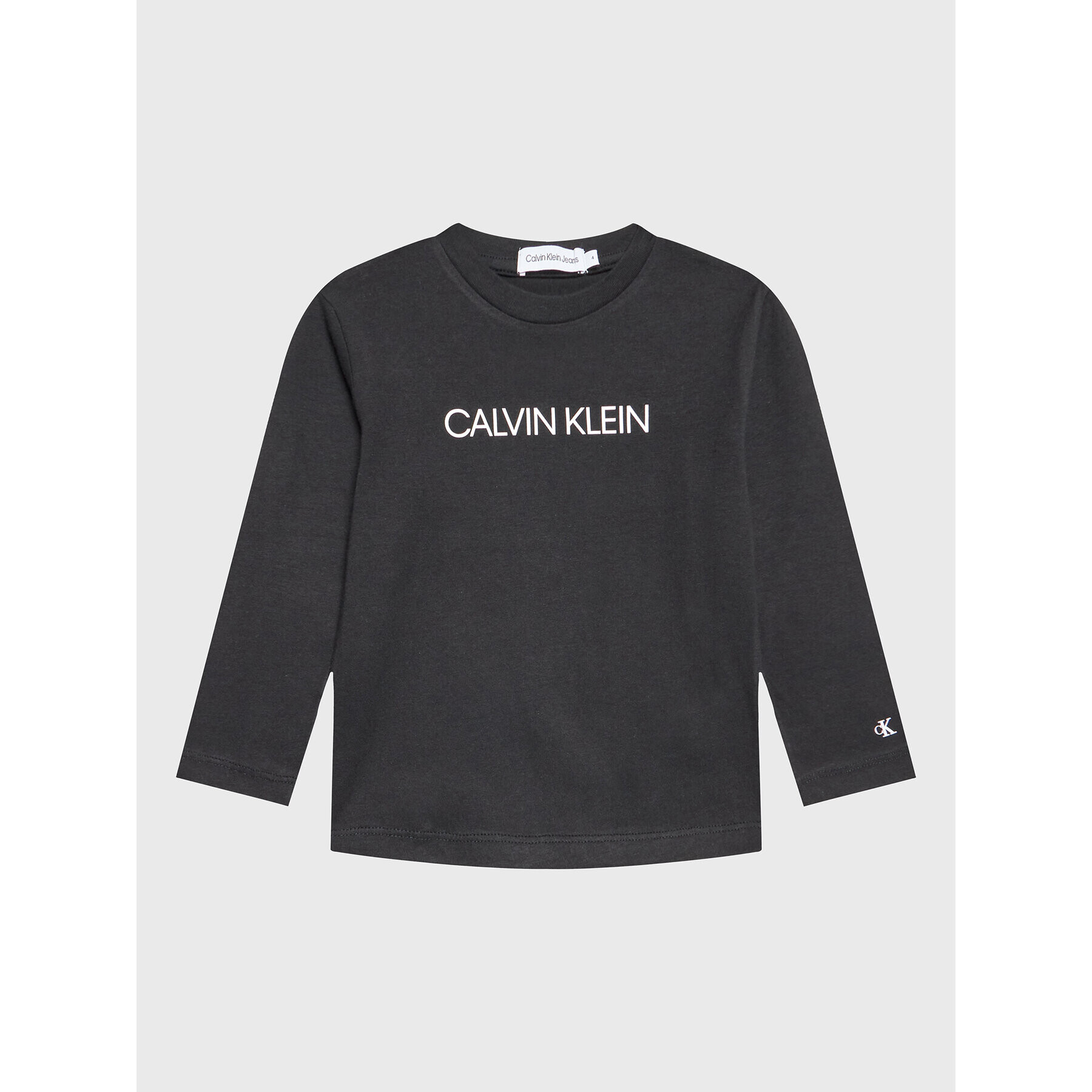 Calvin Klein Jeans Blúz Institutional IU0IU00297 Fekete Regular Fit - Pepit.hu