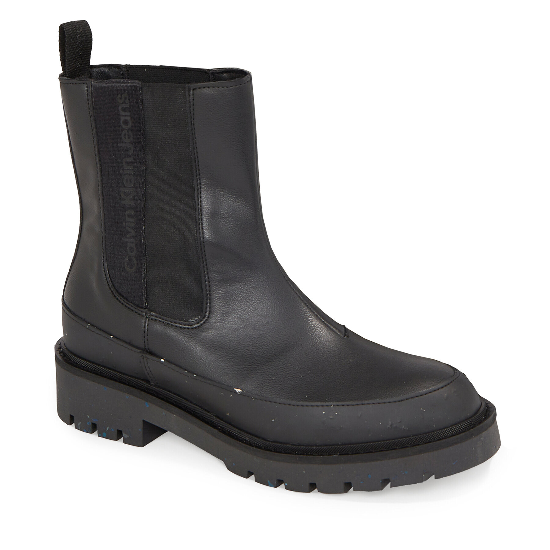 Calvin Klein Jeans Bokacsizma Combat Mid Chelsea Boot Wn YW0YW01254 Fekete - Pepit.hu