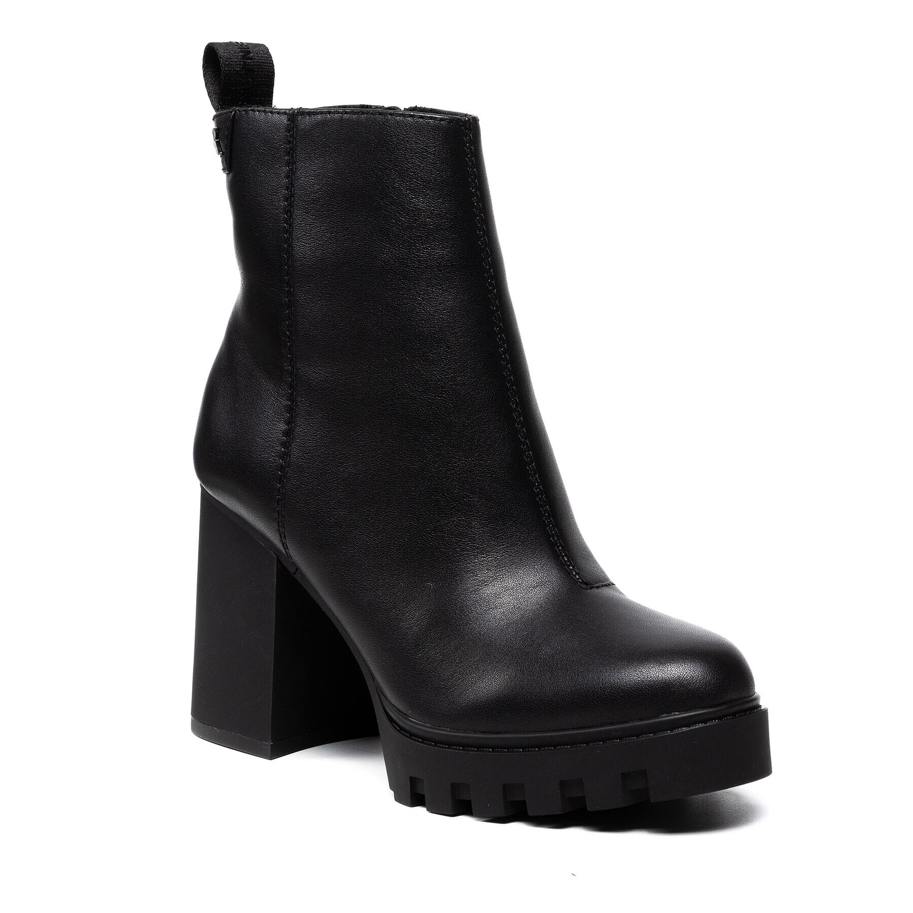 Calvin Klein Jeans Bokacsizma Platform Mid Boot W Zip 95 YW0YW00415 Fekete - Pepit.hu