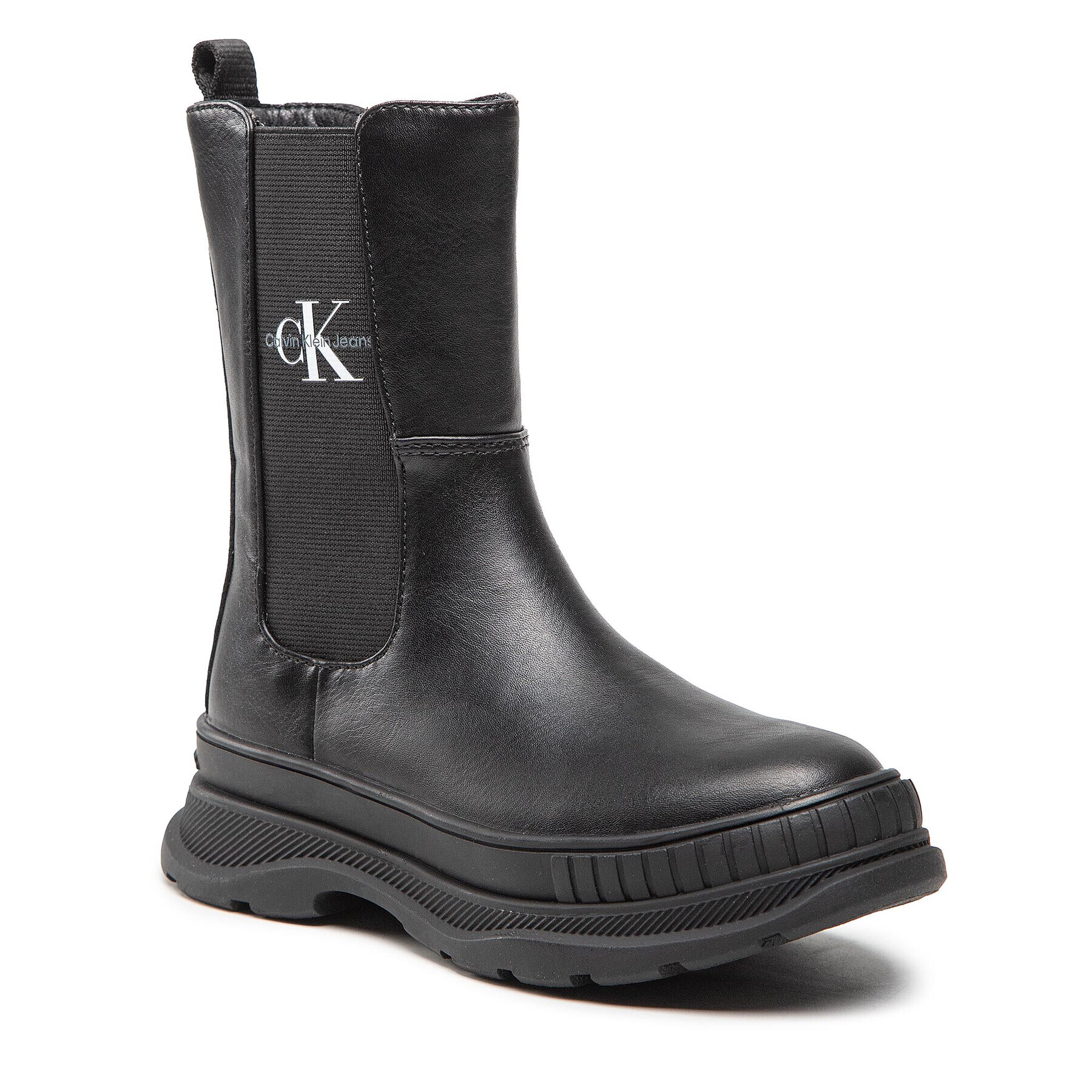 Calvin Klein Jeans Csizma Chelsea Boot V3X5-80397-1355 M Fekete - Pepit.hu