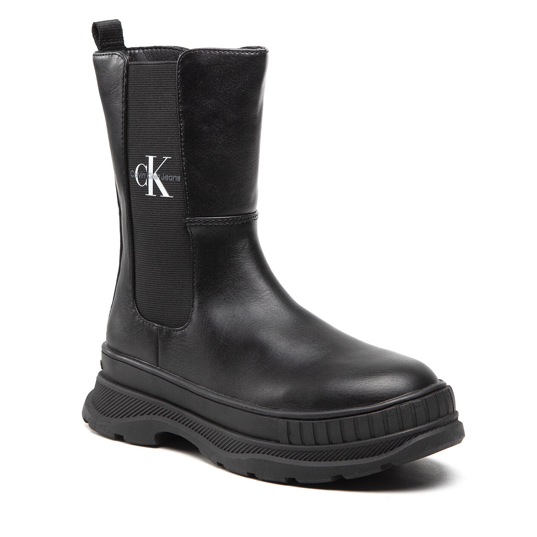 Calvin Klein Jeans Csizma Chelsea Boot V3X5-80397-1355 S Fekete - Pepit.hu