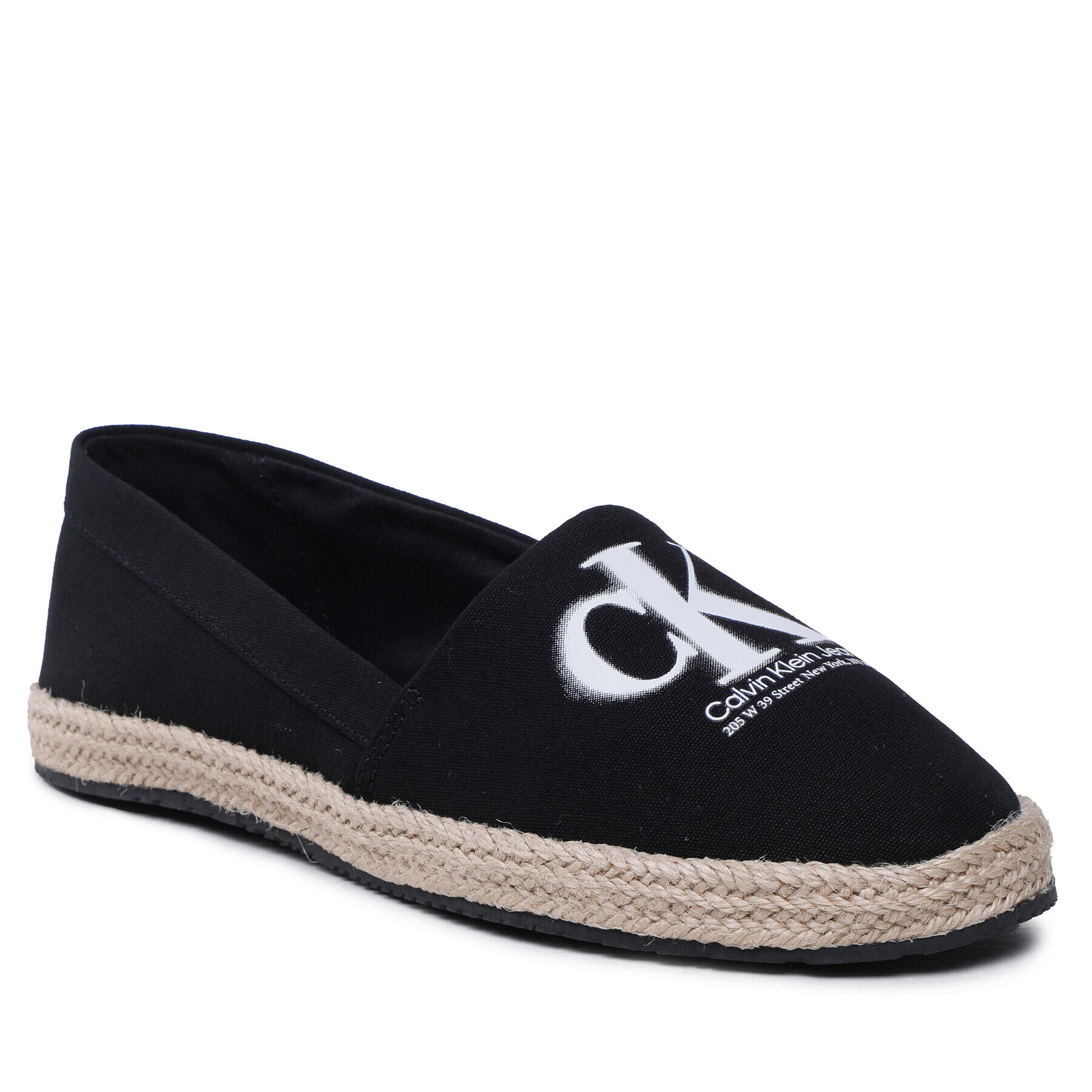 Calvin Klein Jeans Espadrilles Espadrille Mono Seasonal Gr YW0YW01032 Fekete - Pepit.hu