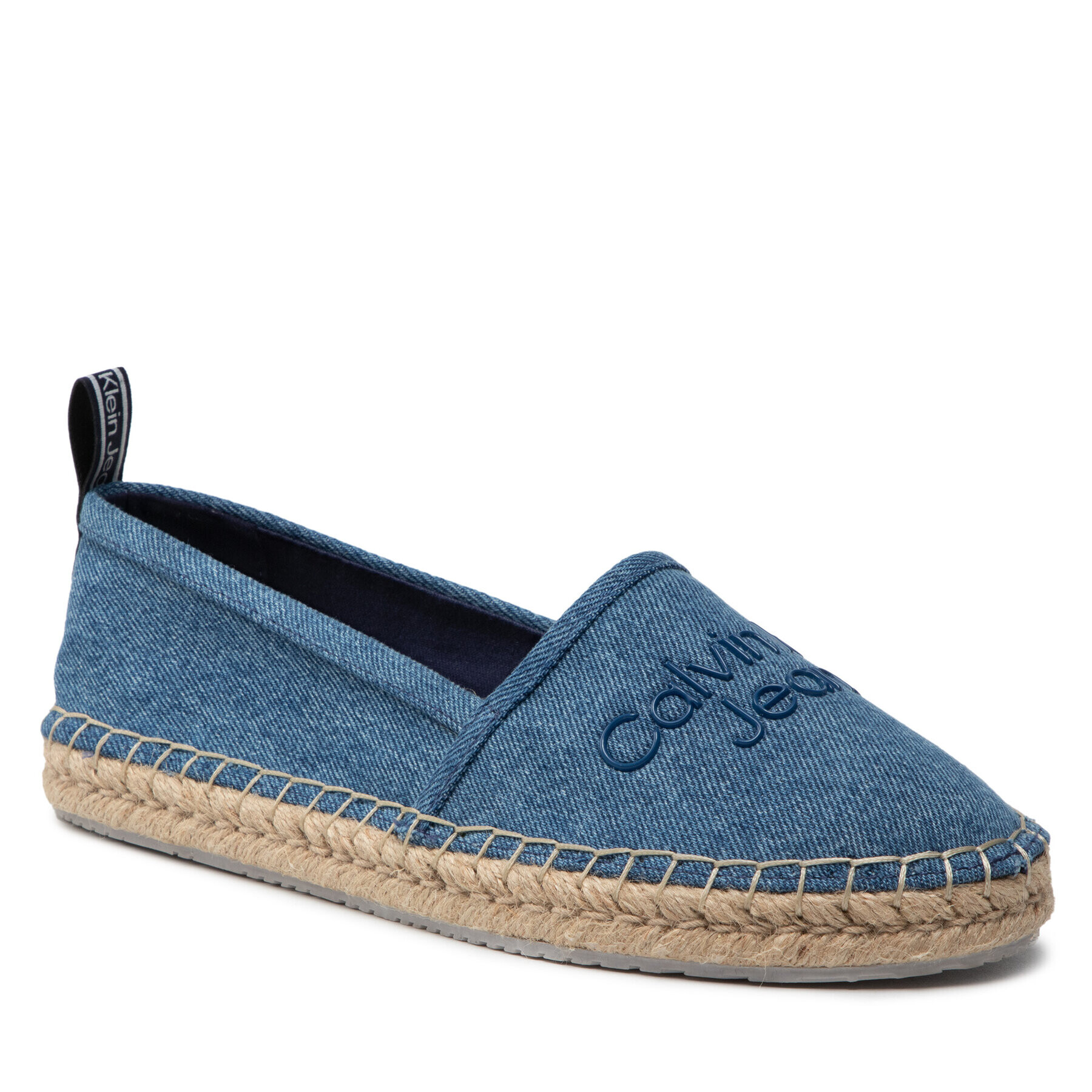 Calvin Klein Jeans Espadrilles Espadrilles Denim YW0YW00577 Kék - Pepit.hu