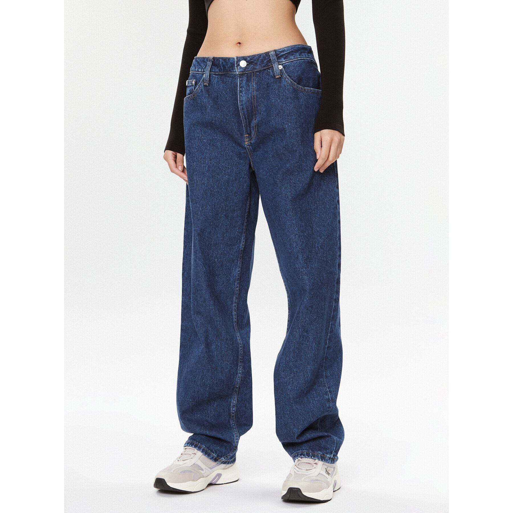 Calvin Klein Jeans Farmer 90's J20J221801 Kék Straight Fit - Pepit.hu