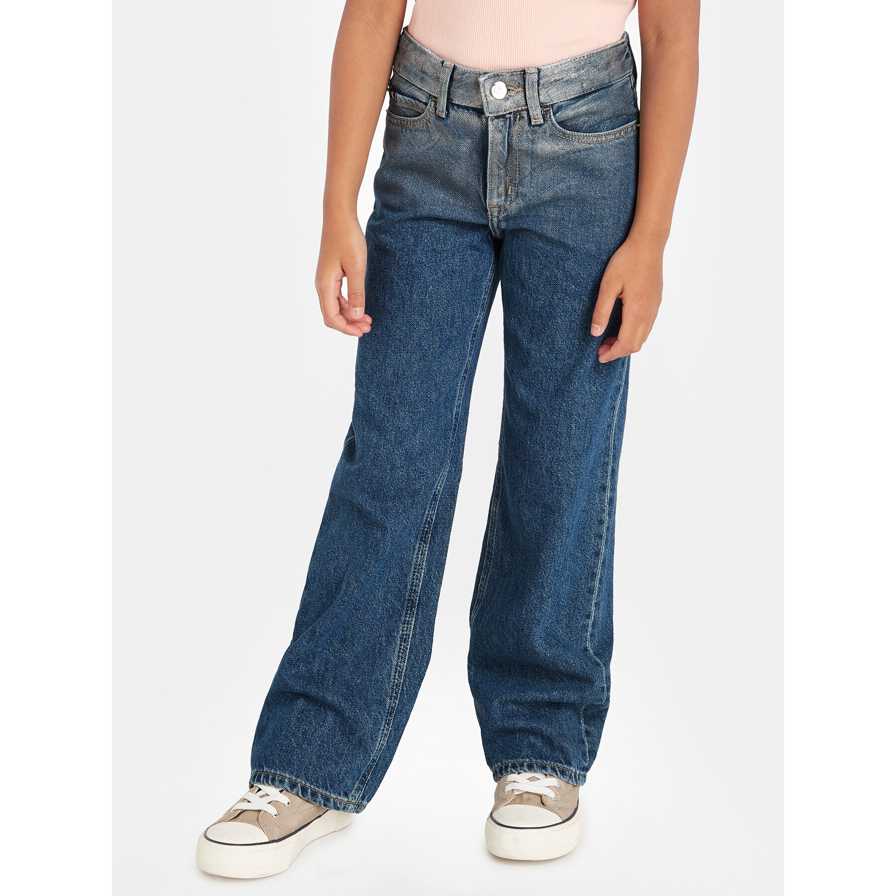 Calvin Klein Jeans Farmer IG0IG02062 Kék Relaxed Fit - Pepit.hu