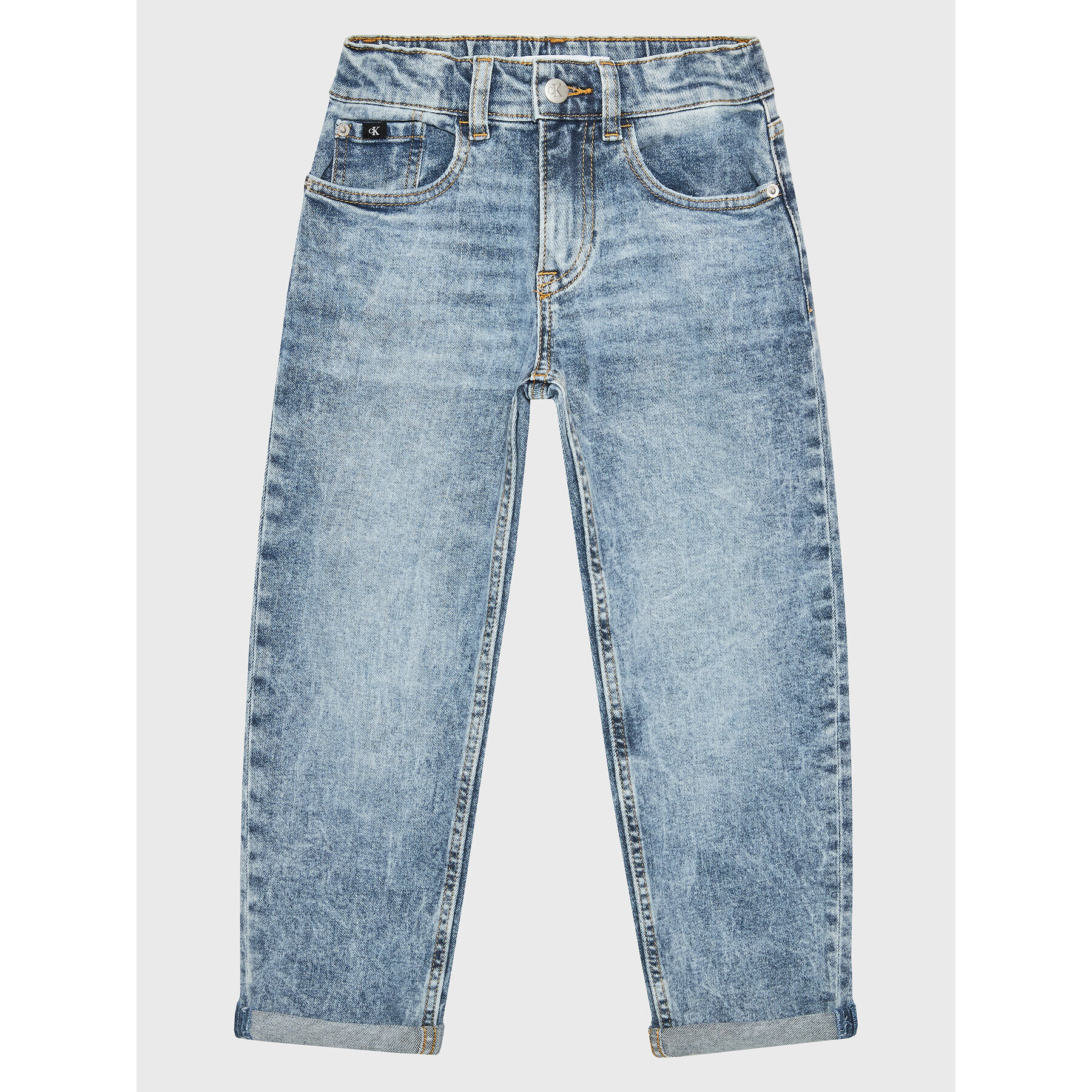 Calvin Klein Jeans Farmer IU0IU00288 Kék Straight Fit - Pepit.hu