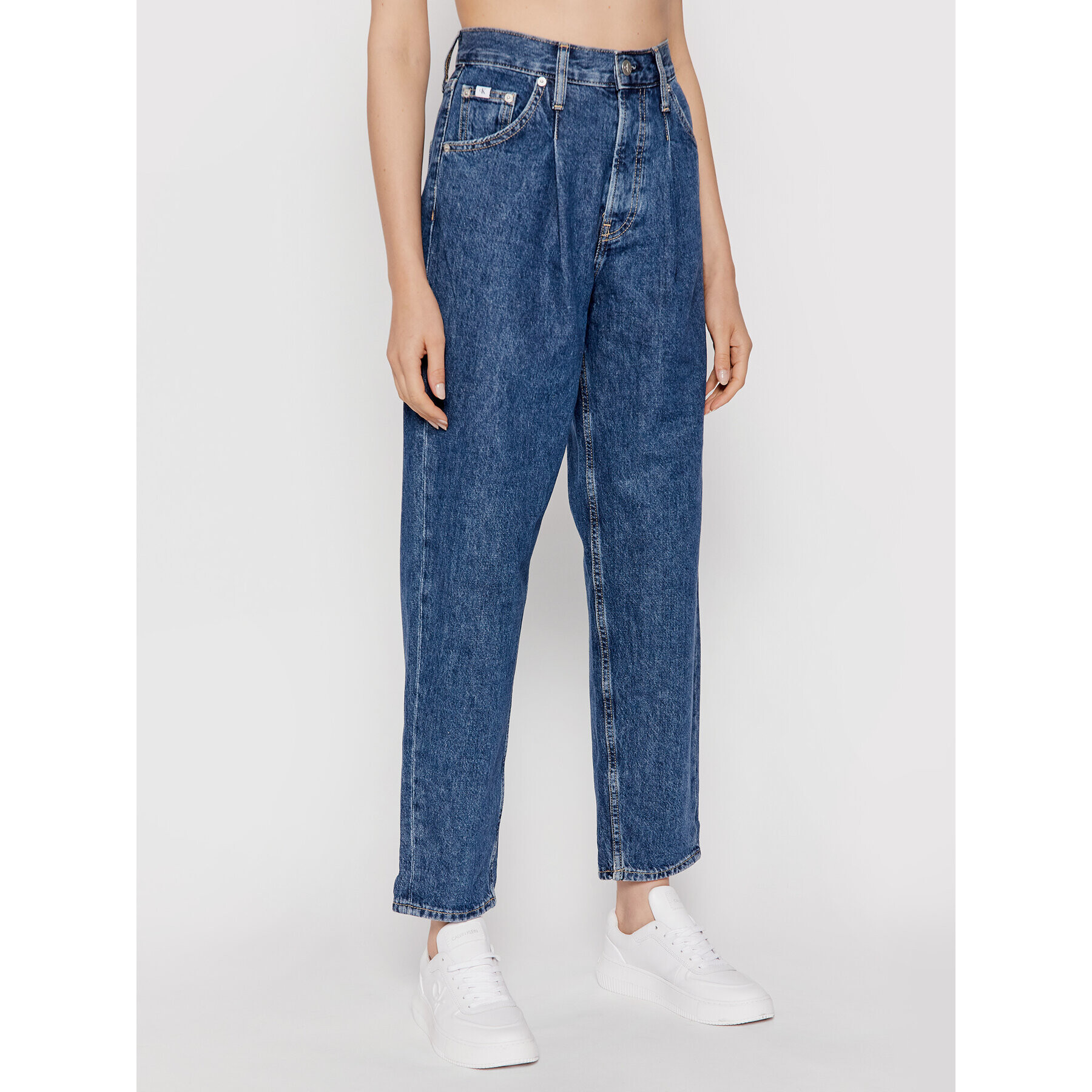 Calvin Klein Jeans Farmer J20J216433 Sötétkék Baggy Fit - Pepit.hu