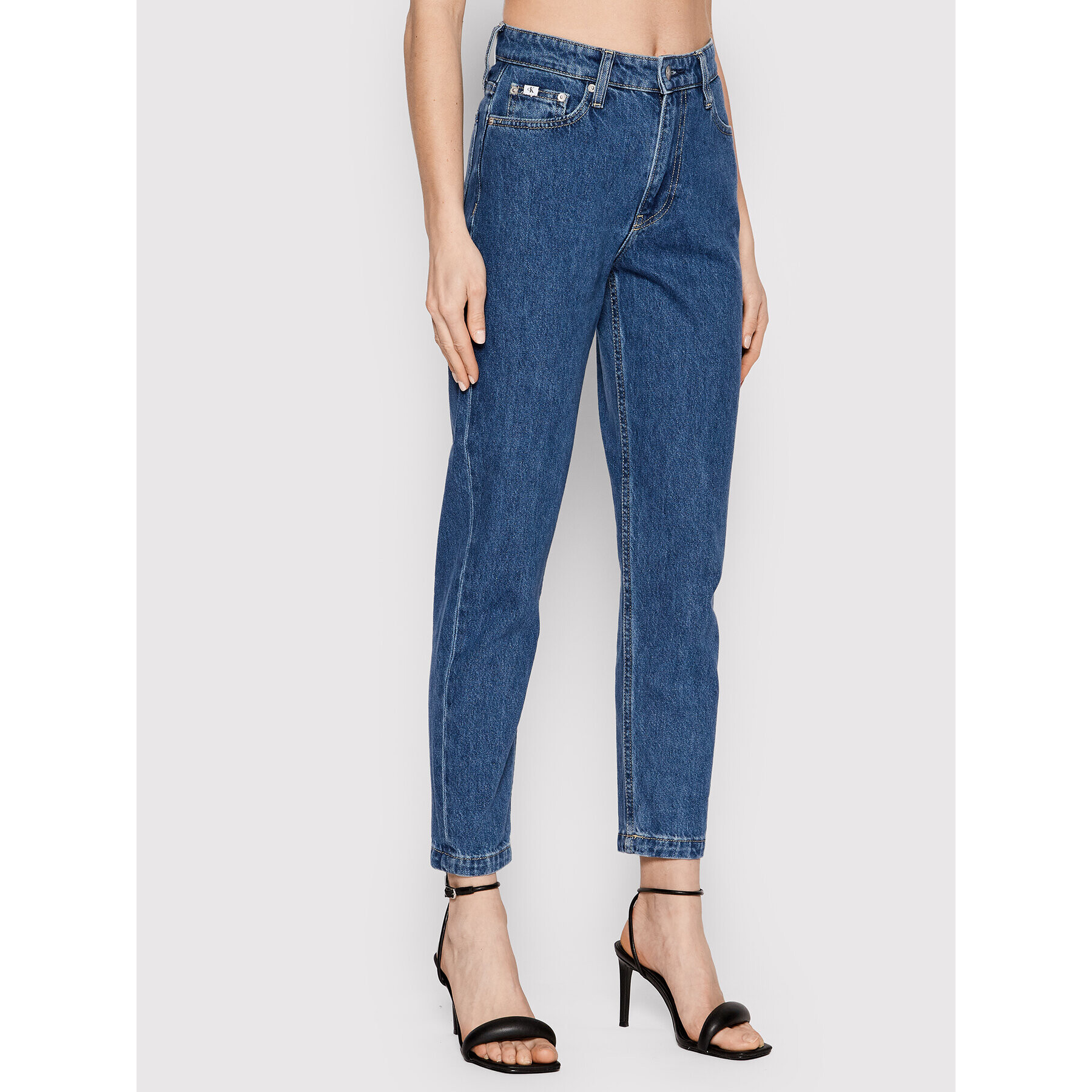 Calvin Klein Jeans Farmer J20J217871 Kék Mom Fit - Pepit.hu