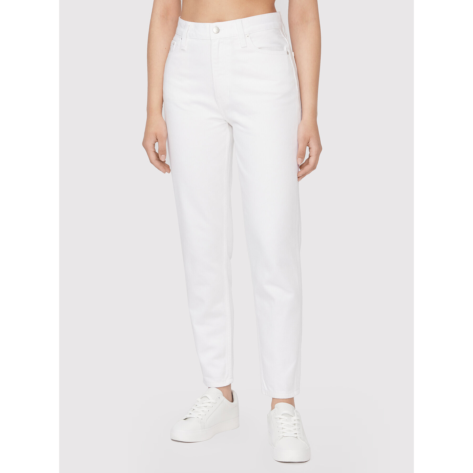 Calvin Klein Jeans Farmer J20J218514 Fehér Mom Fit - Pepit.hu