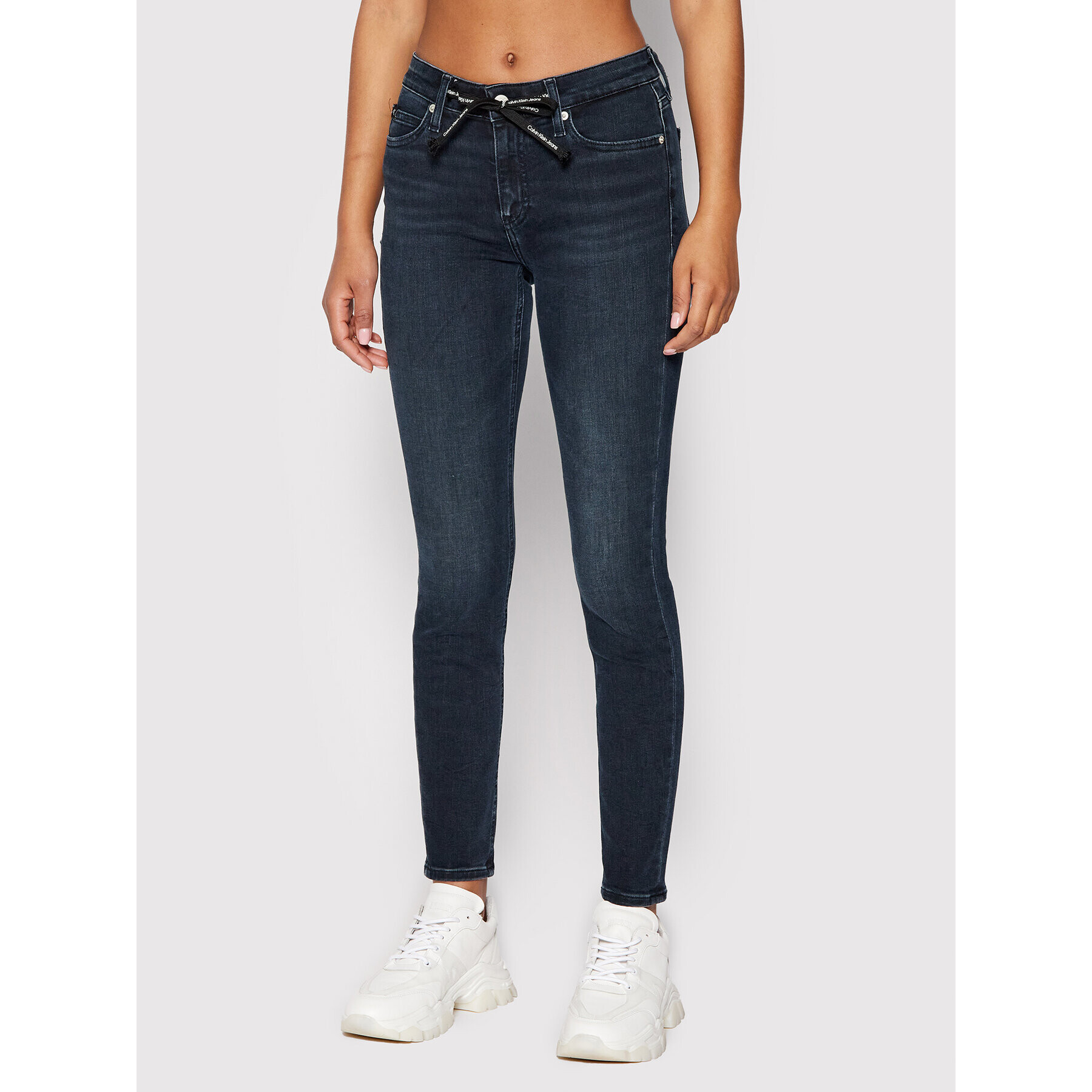 Calvin Klein Jeans Farmer J20J218622 Sötétkék Skinny Fit - Pepit.hu