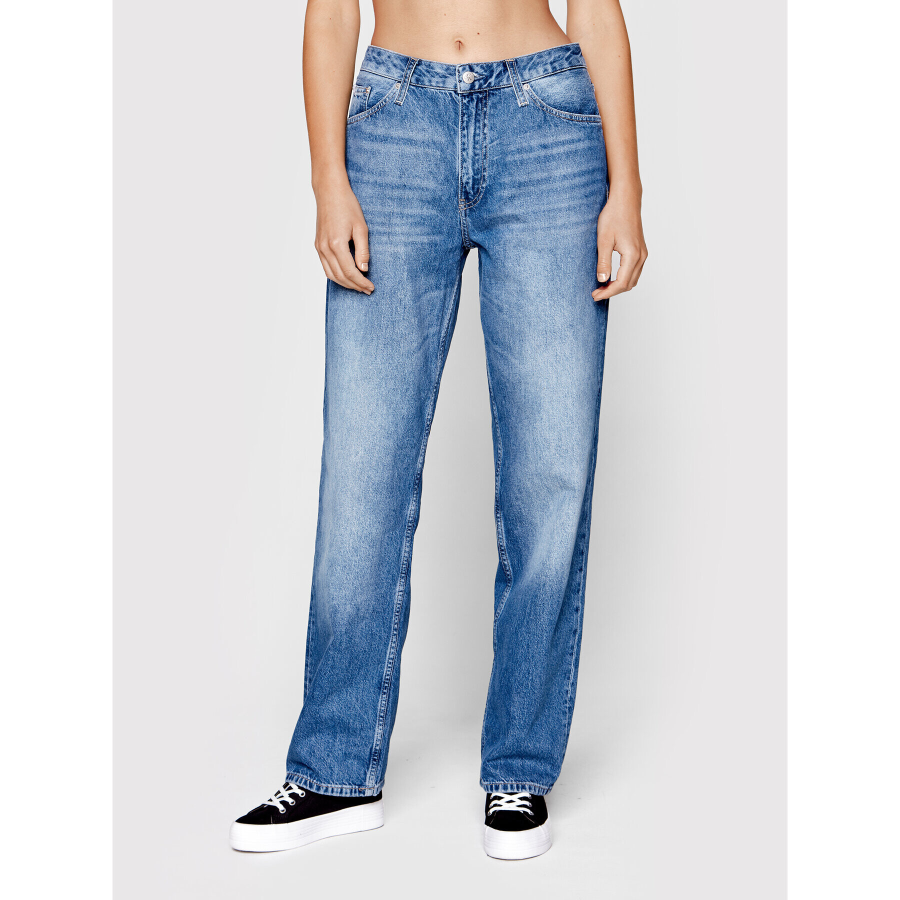 Calvin Klein Jeans Farmer J20J219310 Kék Straight Fit - Pepit.hu