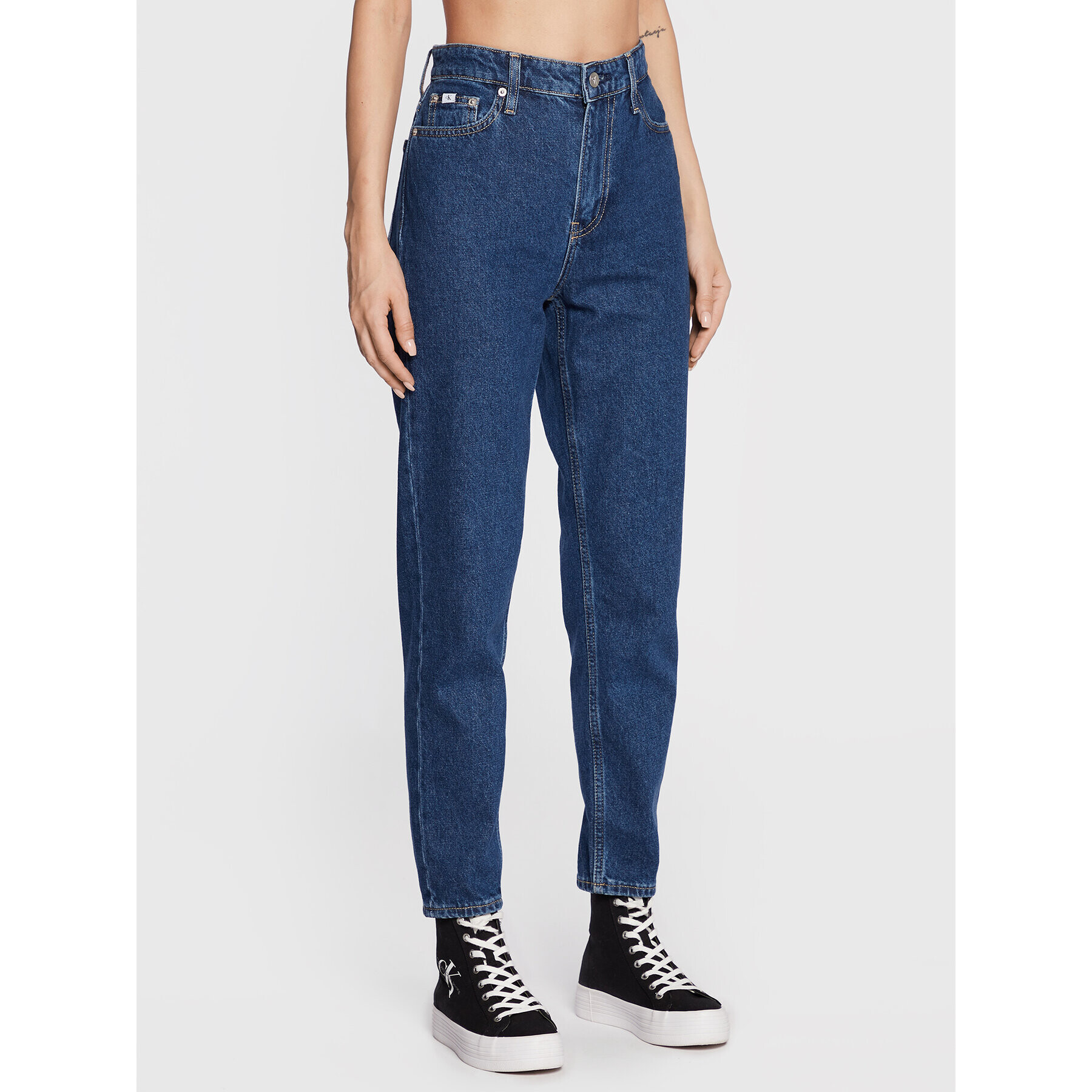 Calvin Klein Jeans Farmer J20J219318 Kék Mom Fit - Pepit.hu