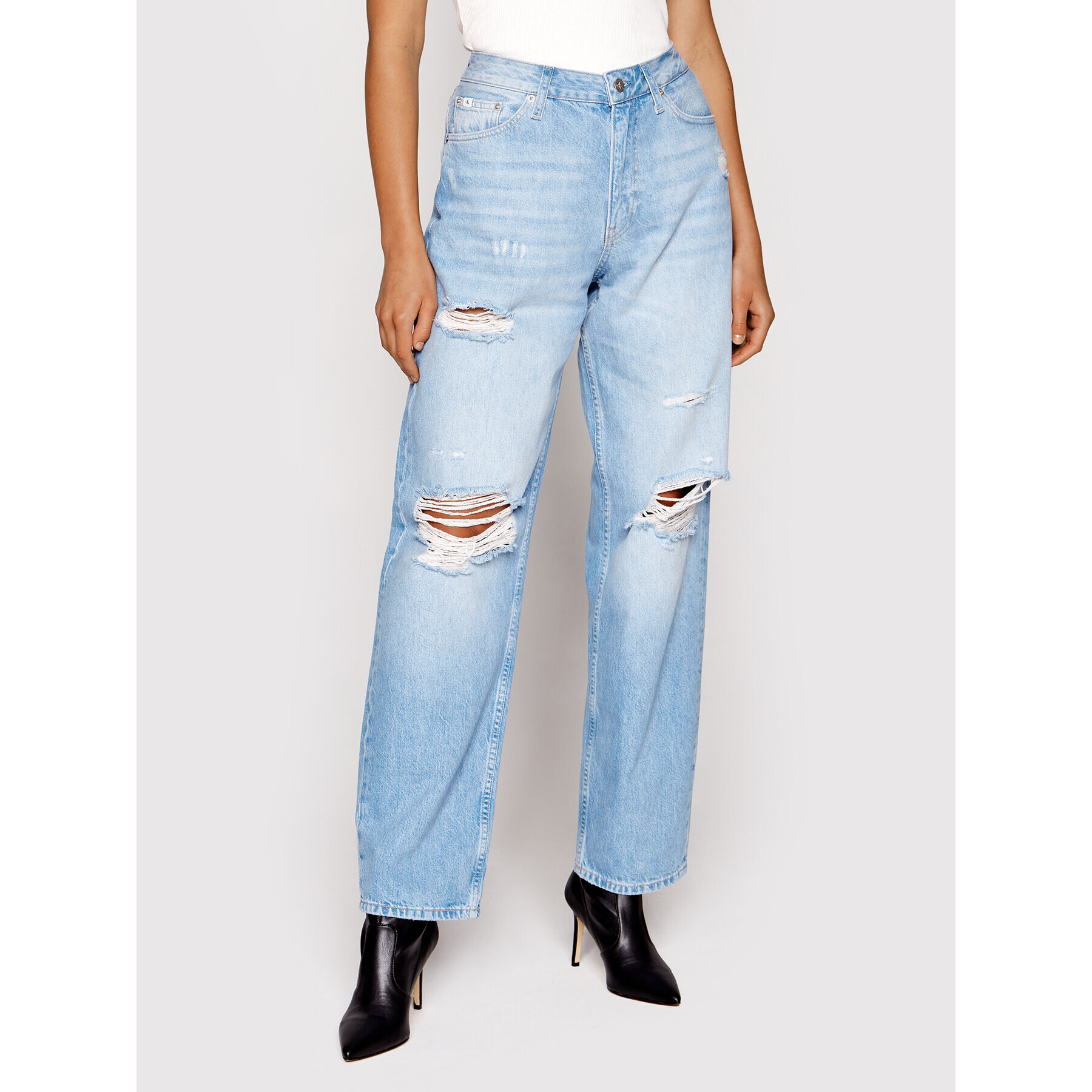 Calvin Klein Jeans Farmer J20J219328 Kék Straight Fit - Pepit.hu