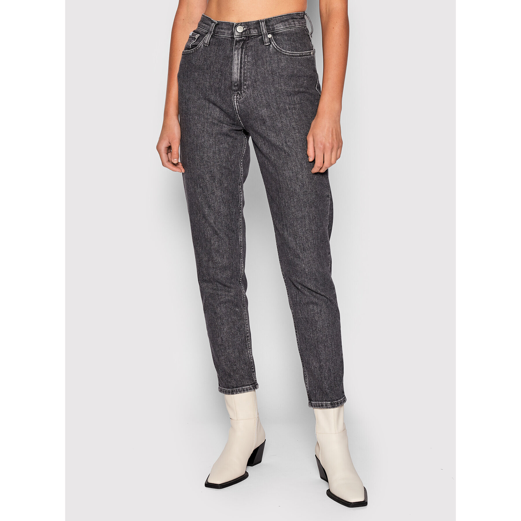 Calvin Klein Jeans Farmer J20J219331 Szürke Mom Fit - Pepit.hu