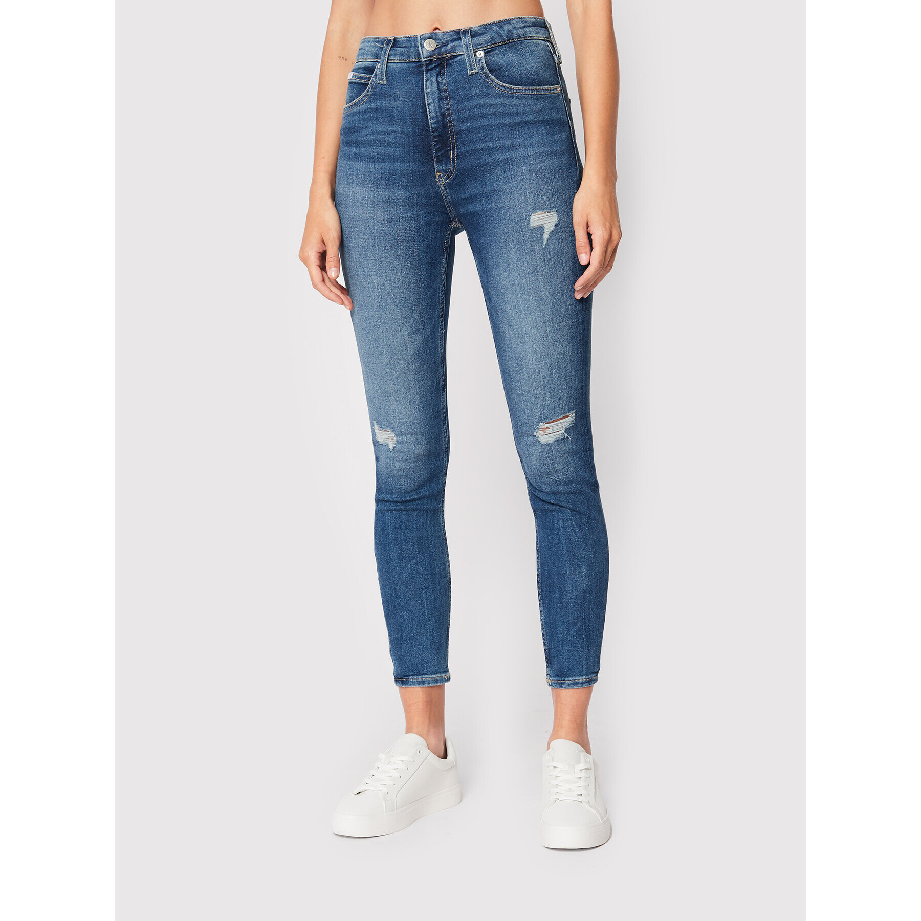 Calvin Klein Jeans Farmer J20J219338 Kék Skinny Fit - Pepit.hu